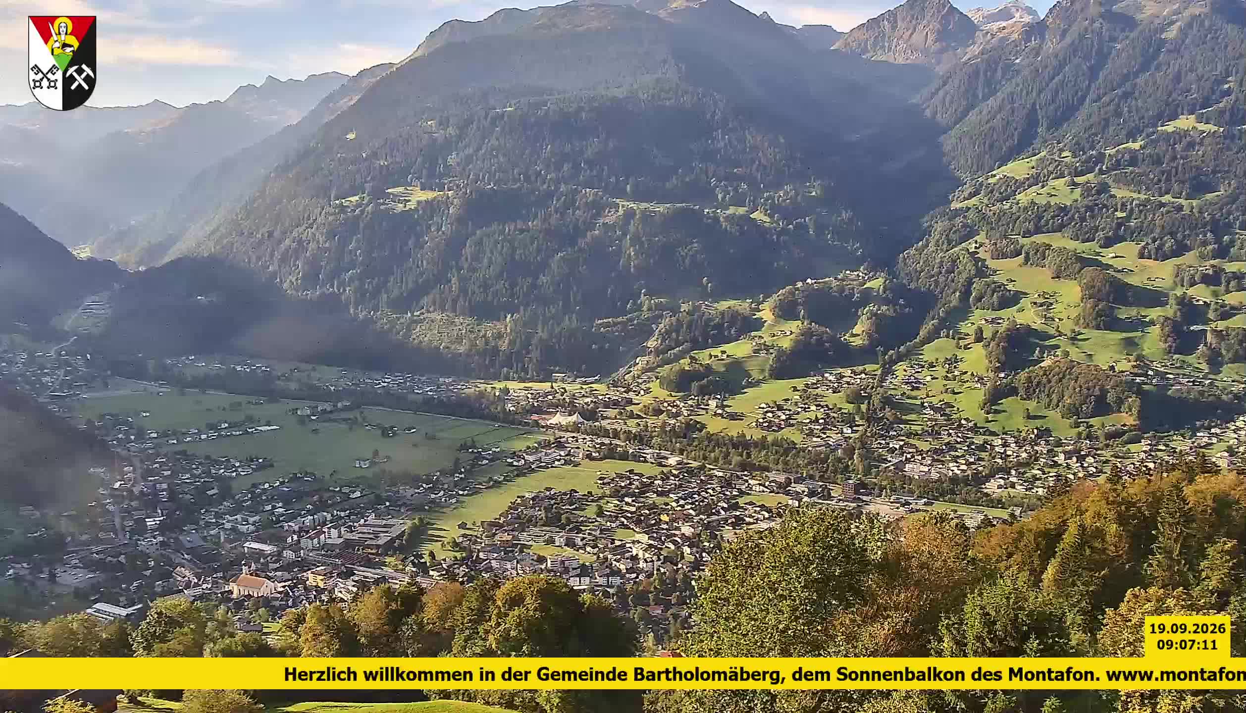 Bartholomäberg | Blick auf Schruns