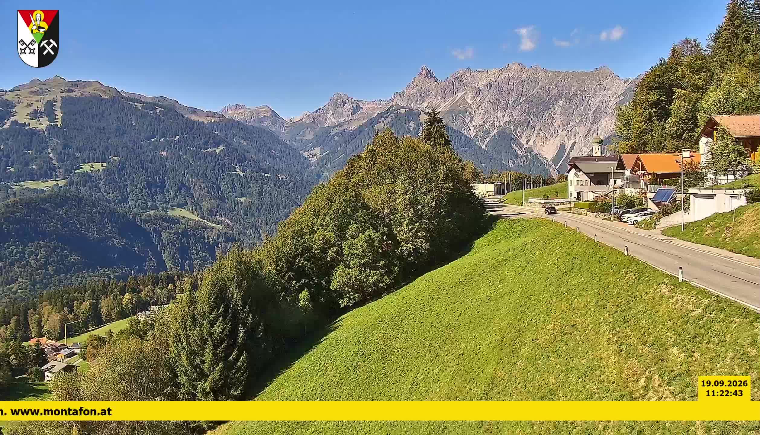 Bartholomäberg | Blick auf Schruns