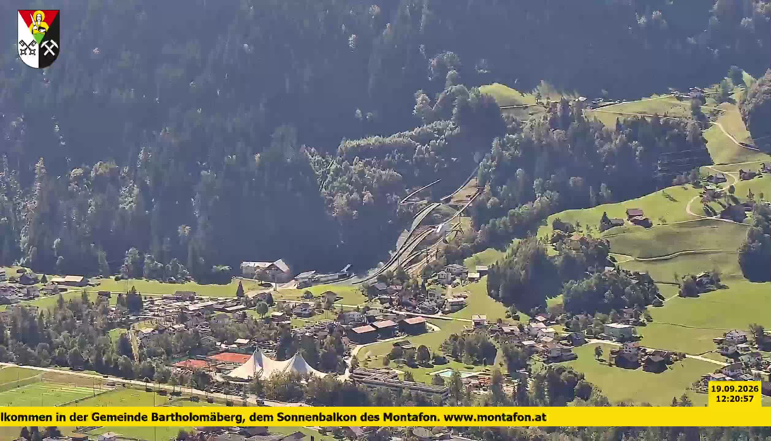 Bartholomäberg | Blick auf Schruns