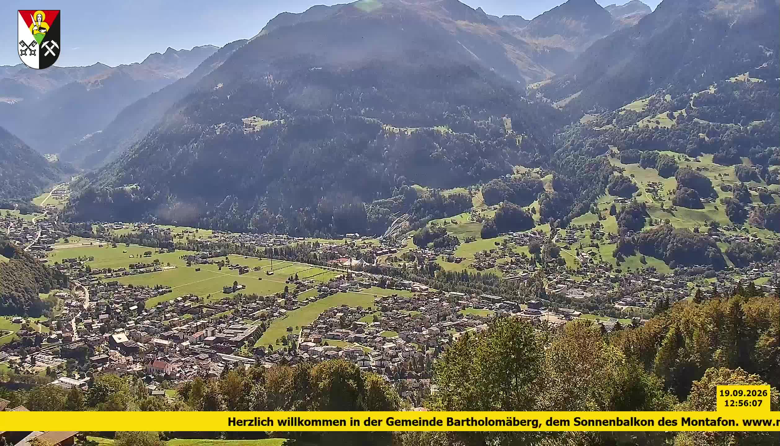 Bartholomäberg | Blick auf Schruns