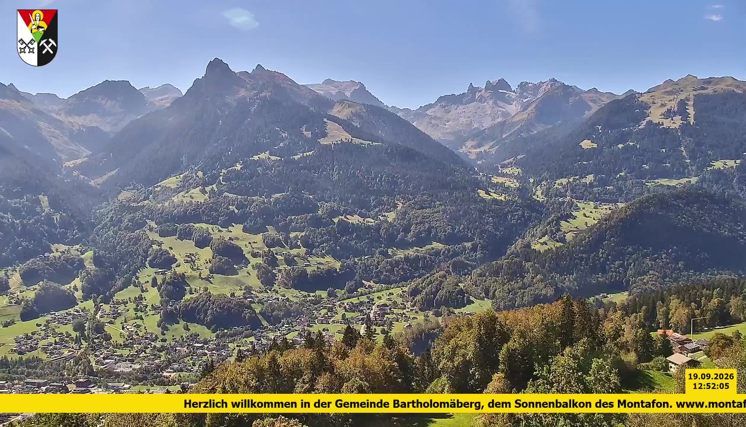 Bartholomäberg | Blick auf Schruns