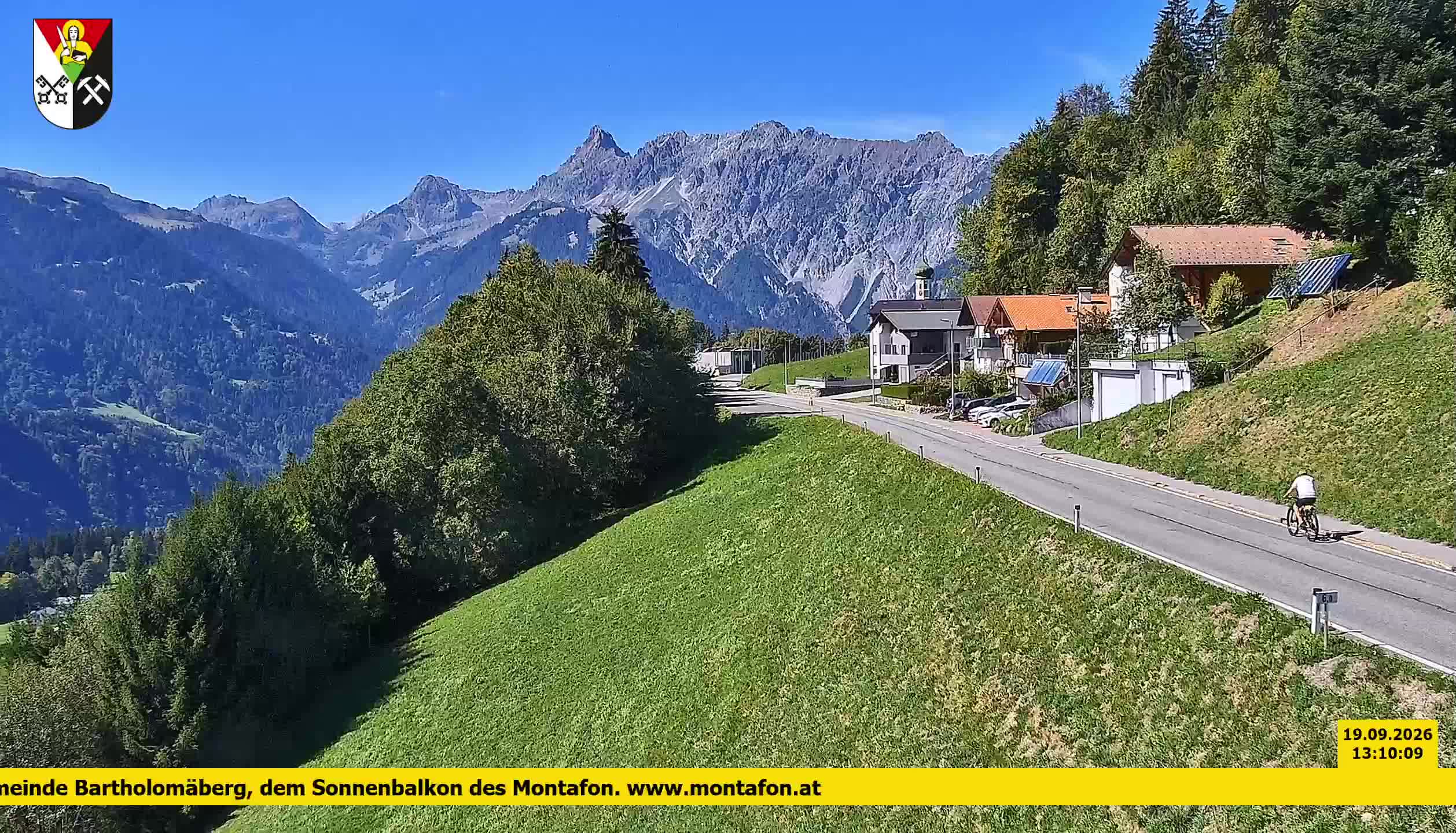 Bartholomäberg | Blick auf Schruns