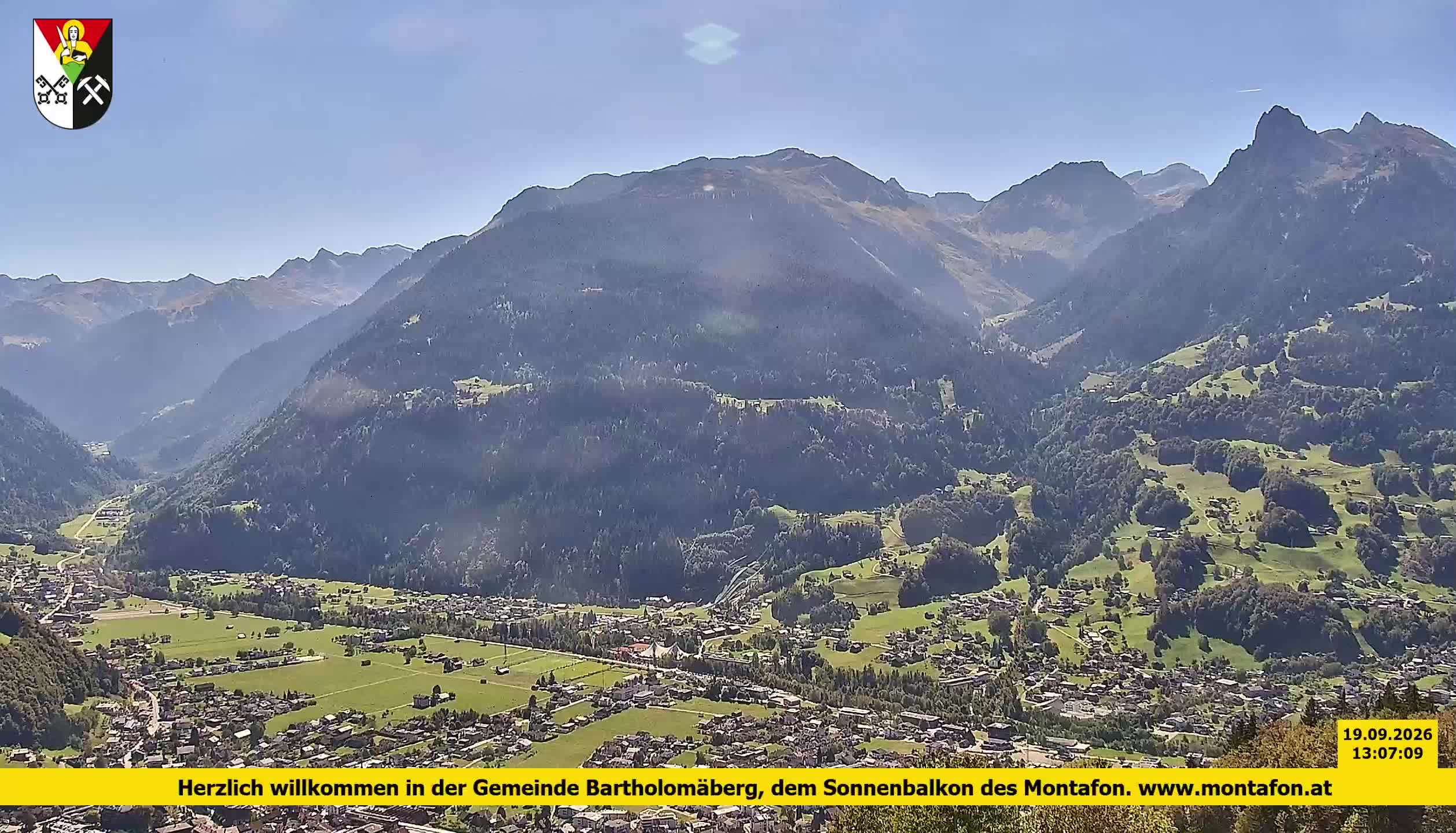 Bartholomäberg | Blick auf Schruns