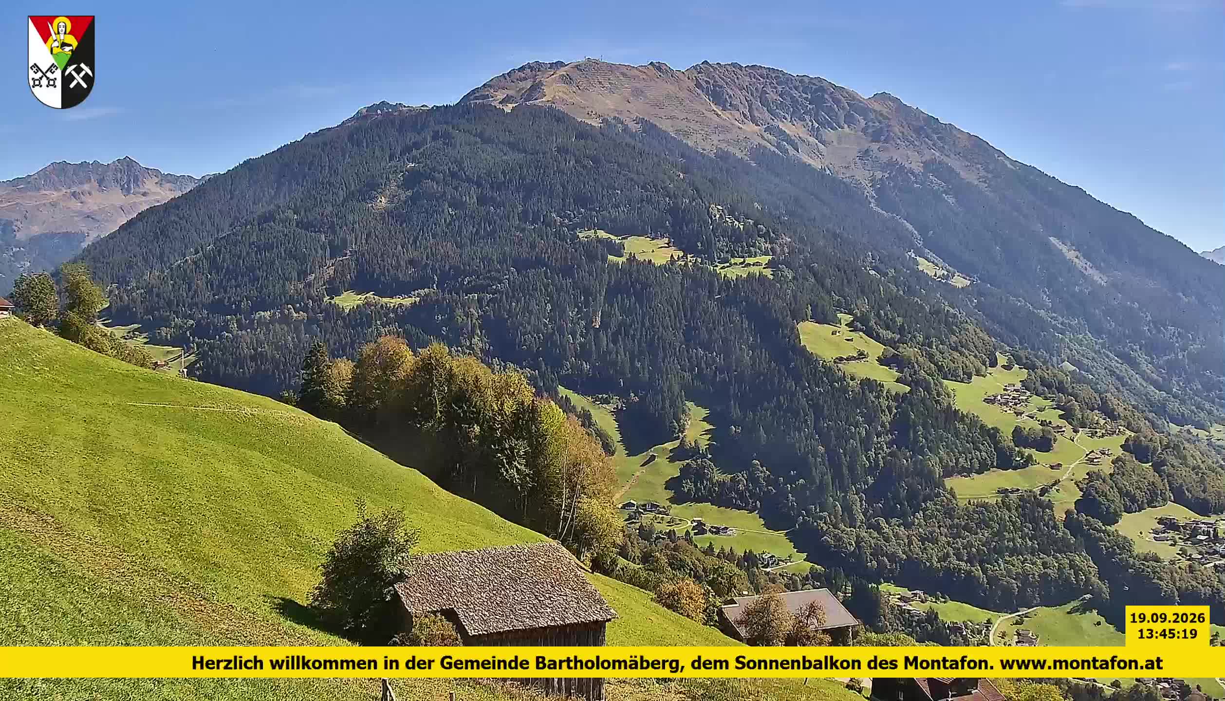 Bartholomäberg | Blick auf Schruns