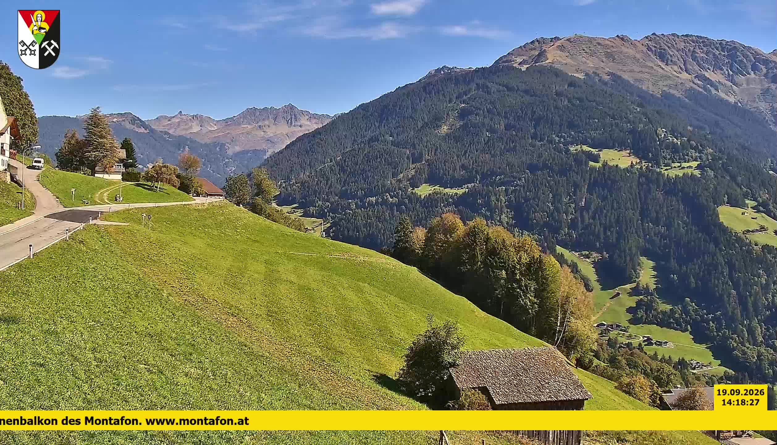Bartholomäberg | Blick auf Schruns