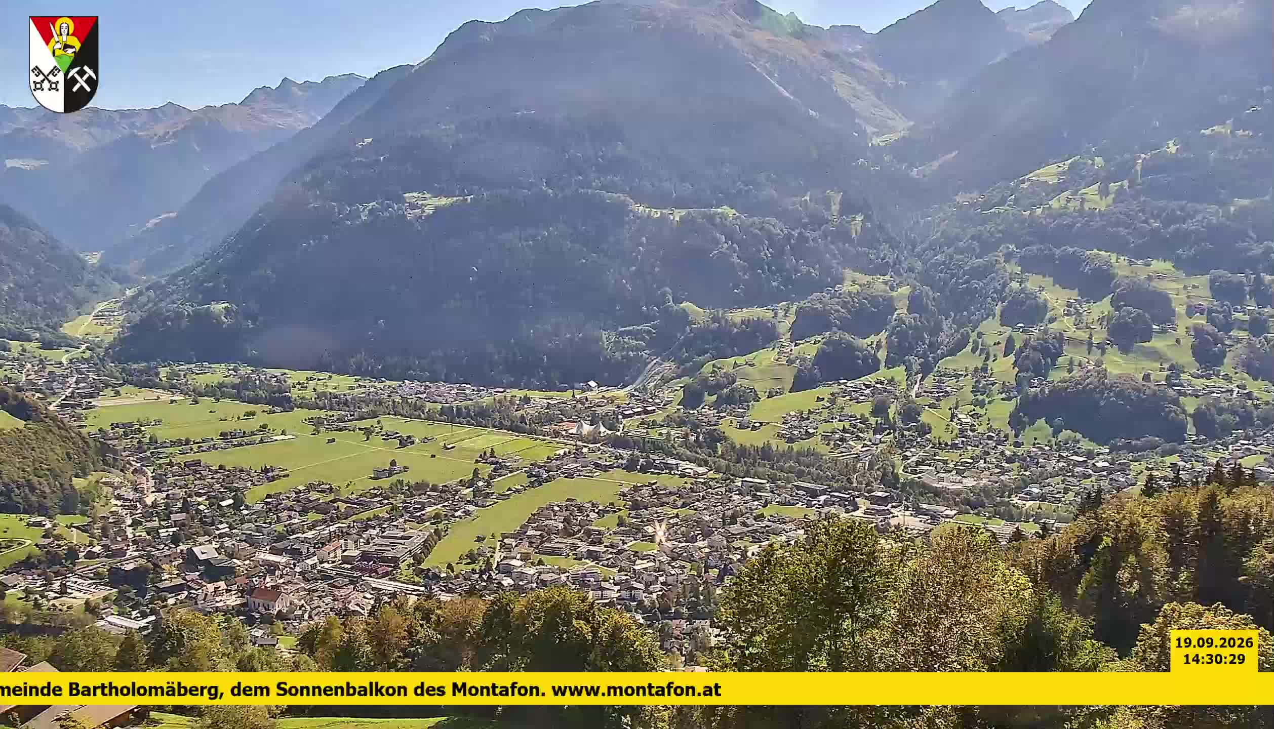 Bartholomäberg | Blick auf Schruns