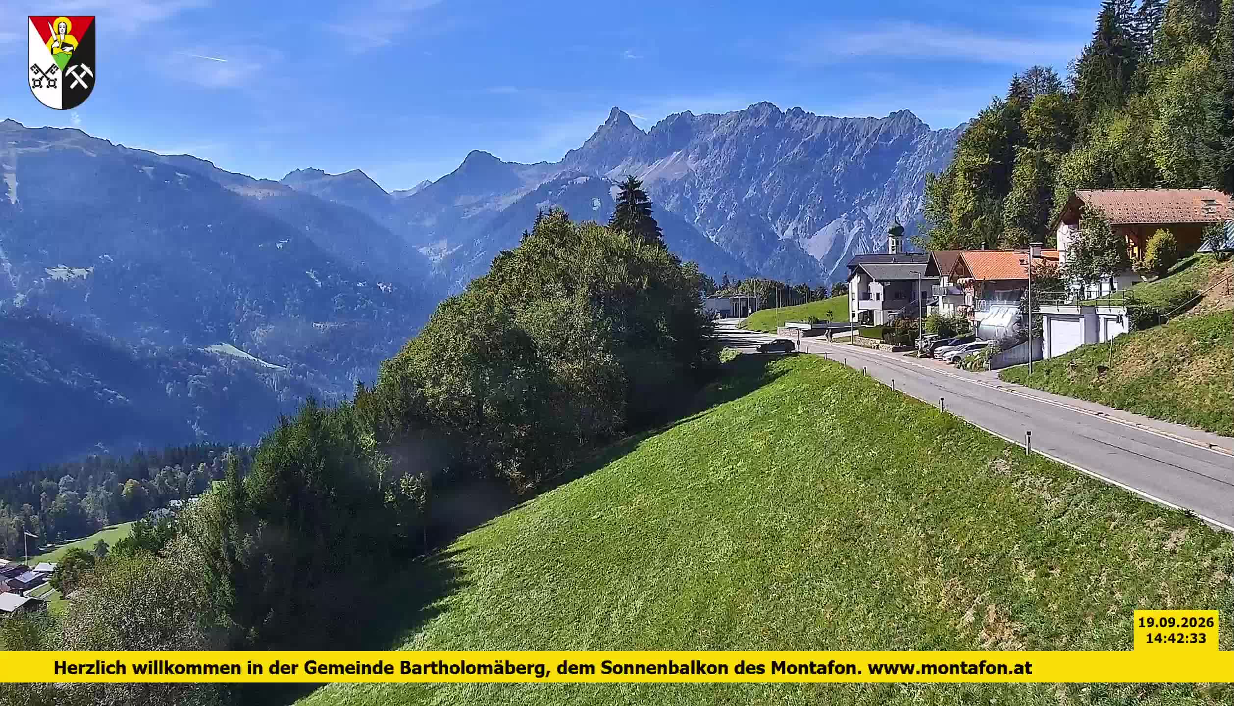 Bartholomäberg | Blick auf Schruns
