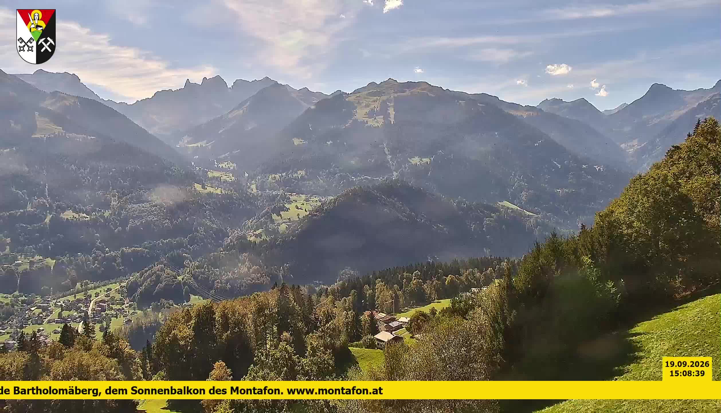 Bartholomäberg | Blick auf Schruns