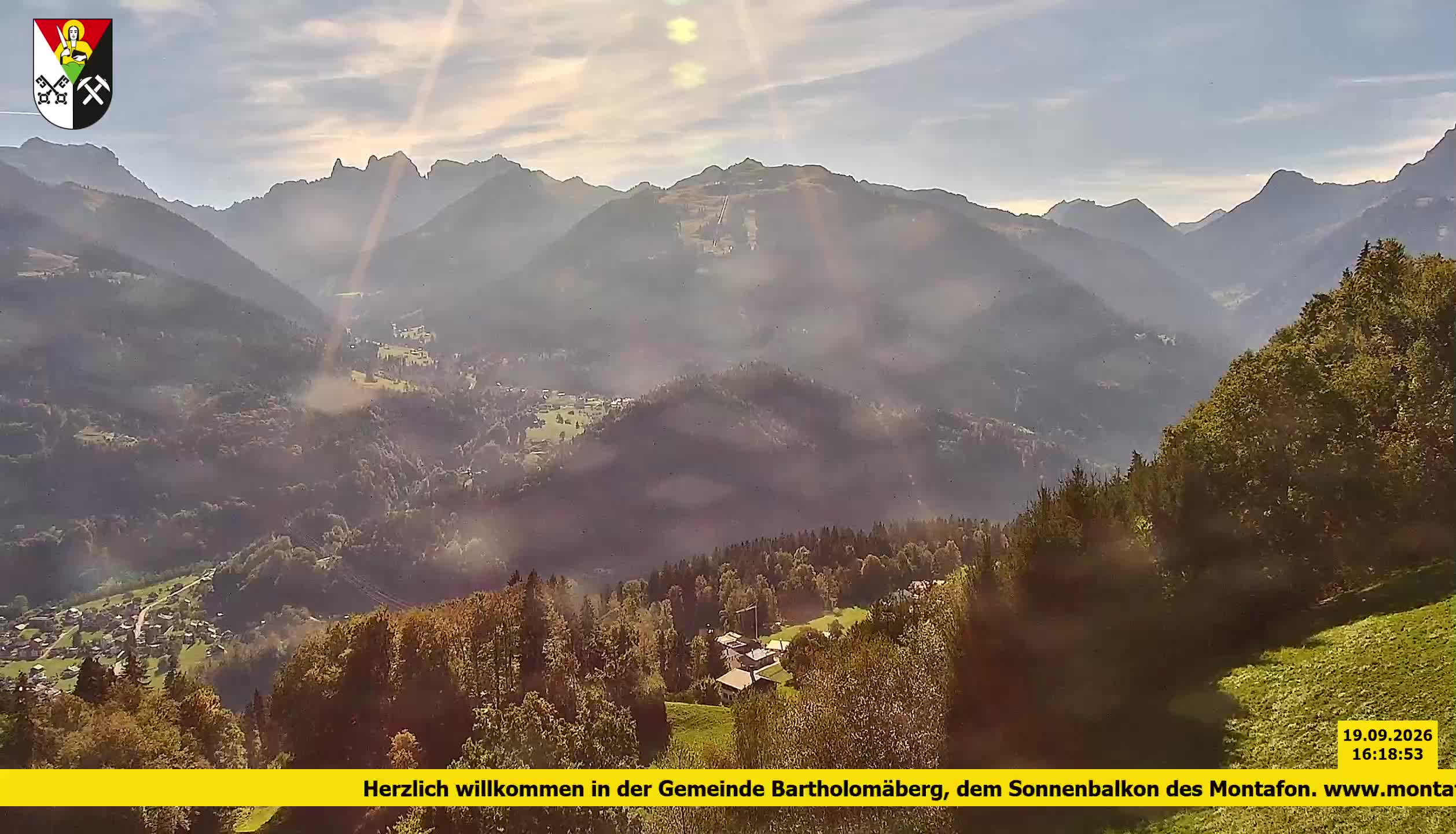 Bartholomäberg | Blick auf Schruns