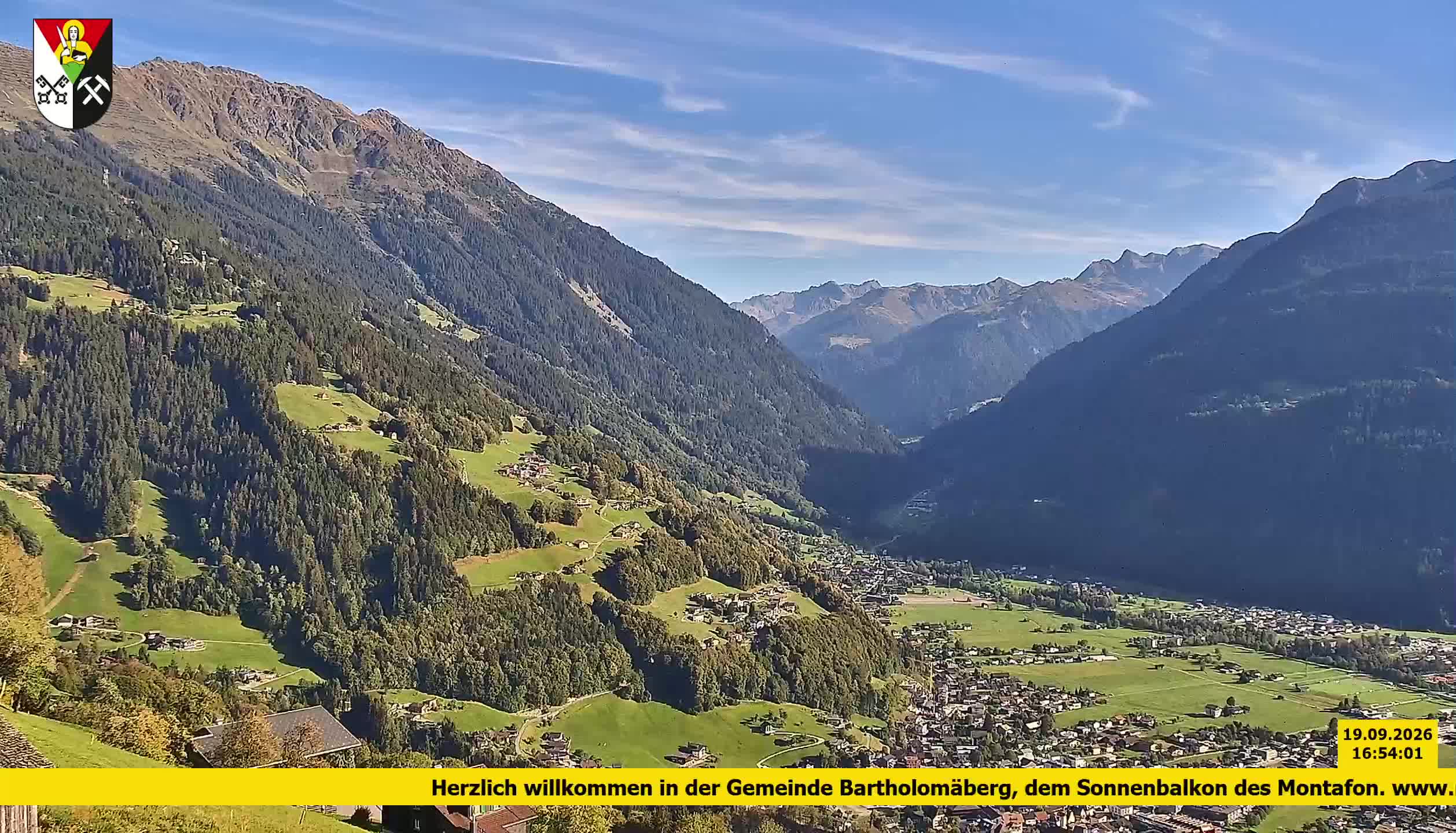 Bartholomäberg | Blick auf Schruns