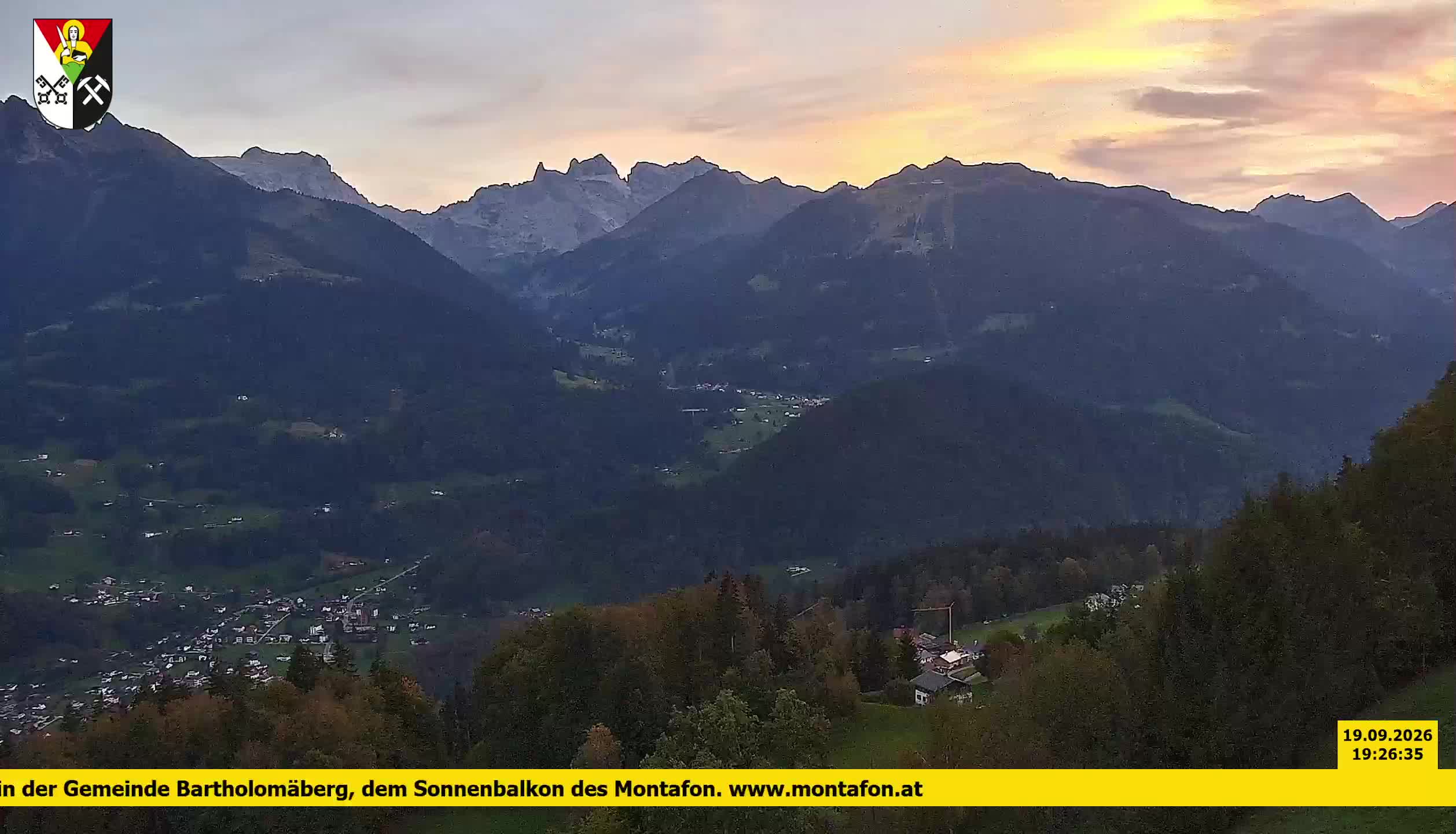 Bartholomäberg | Blick auf Schruns