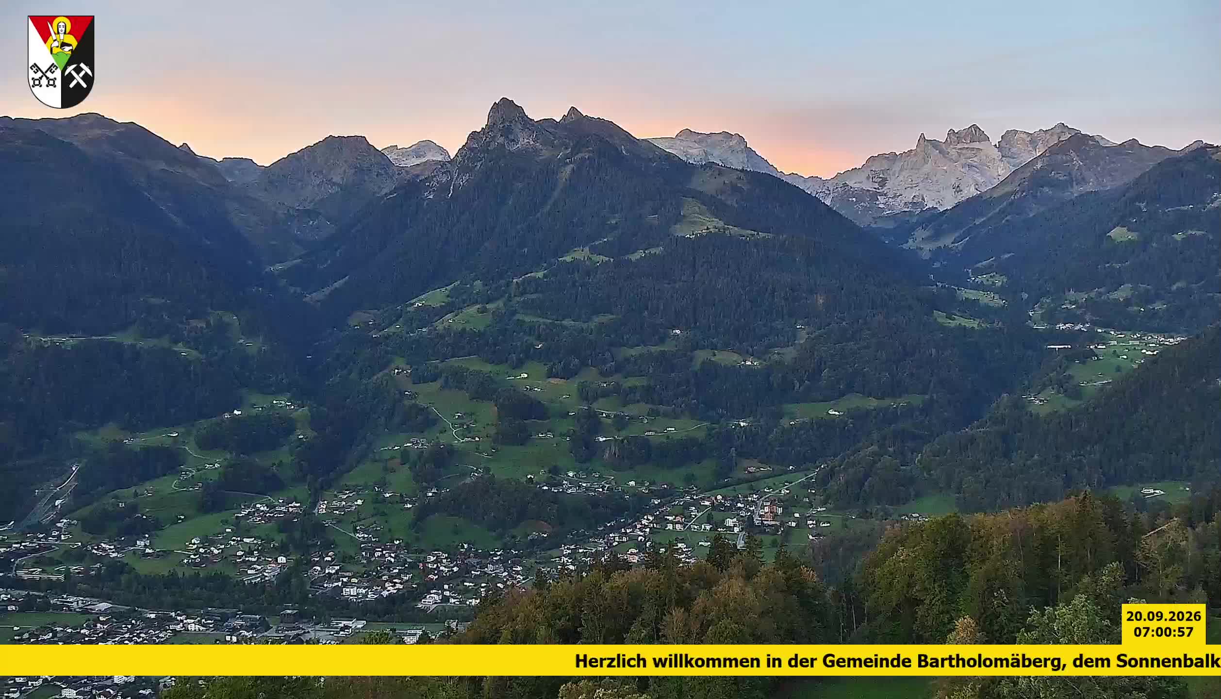 Bartholomäberg | Blick auf Schruns