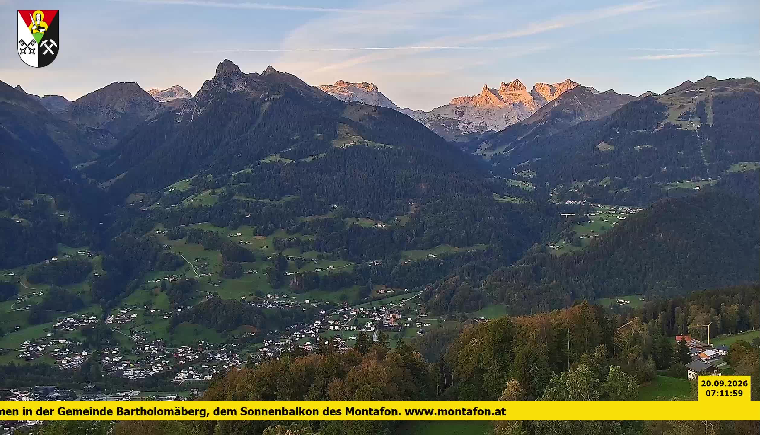 Bartholomäberg | Blick auf Schruns