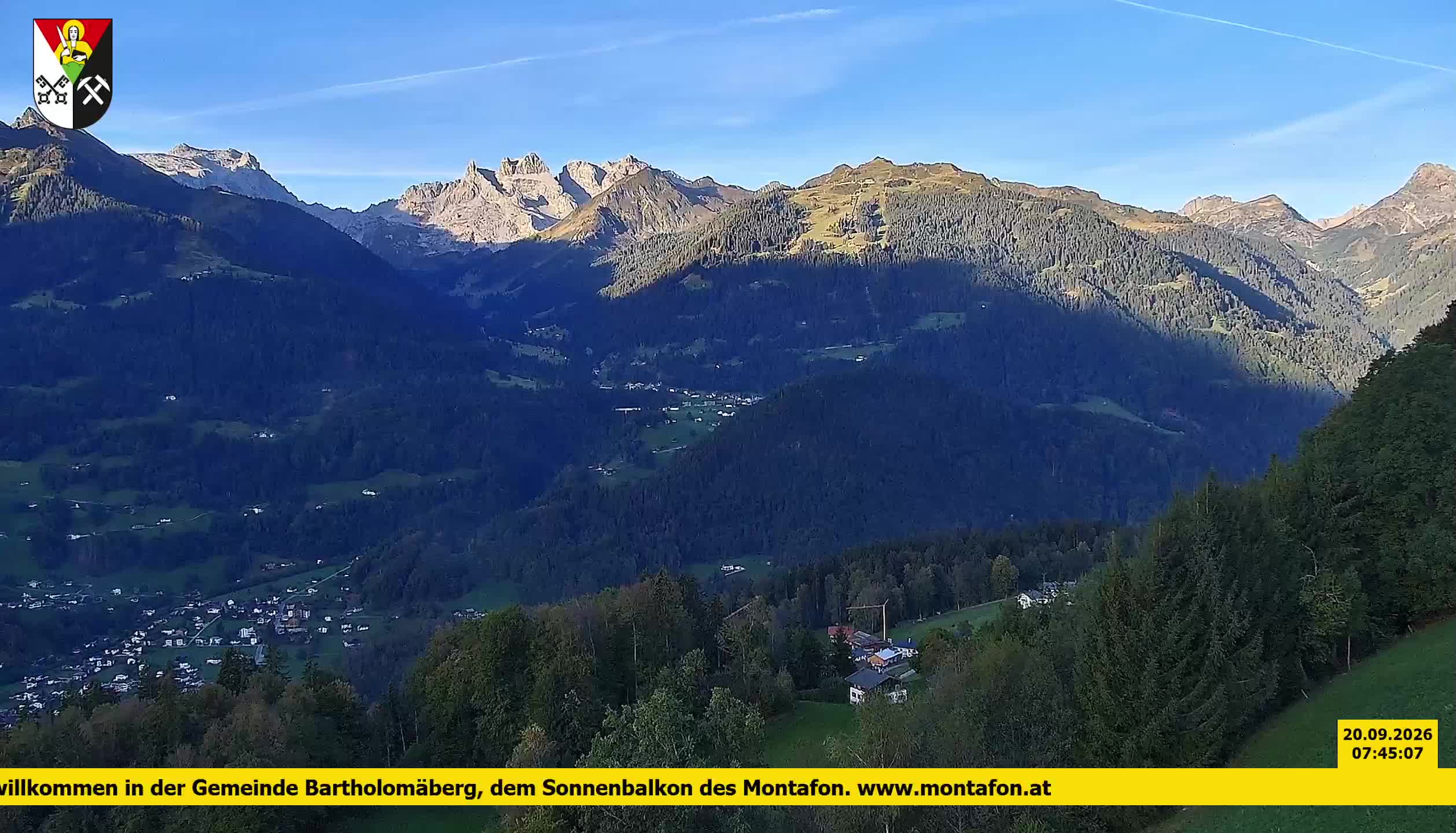 Bartholomäberg | Blick auf Schruns