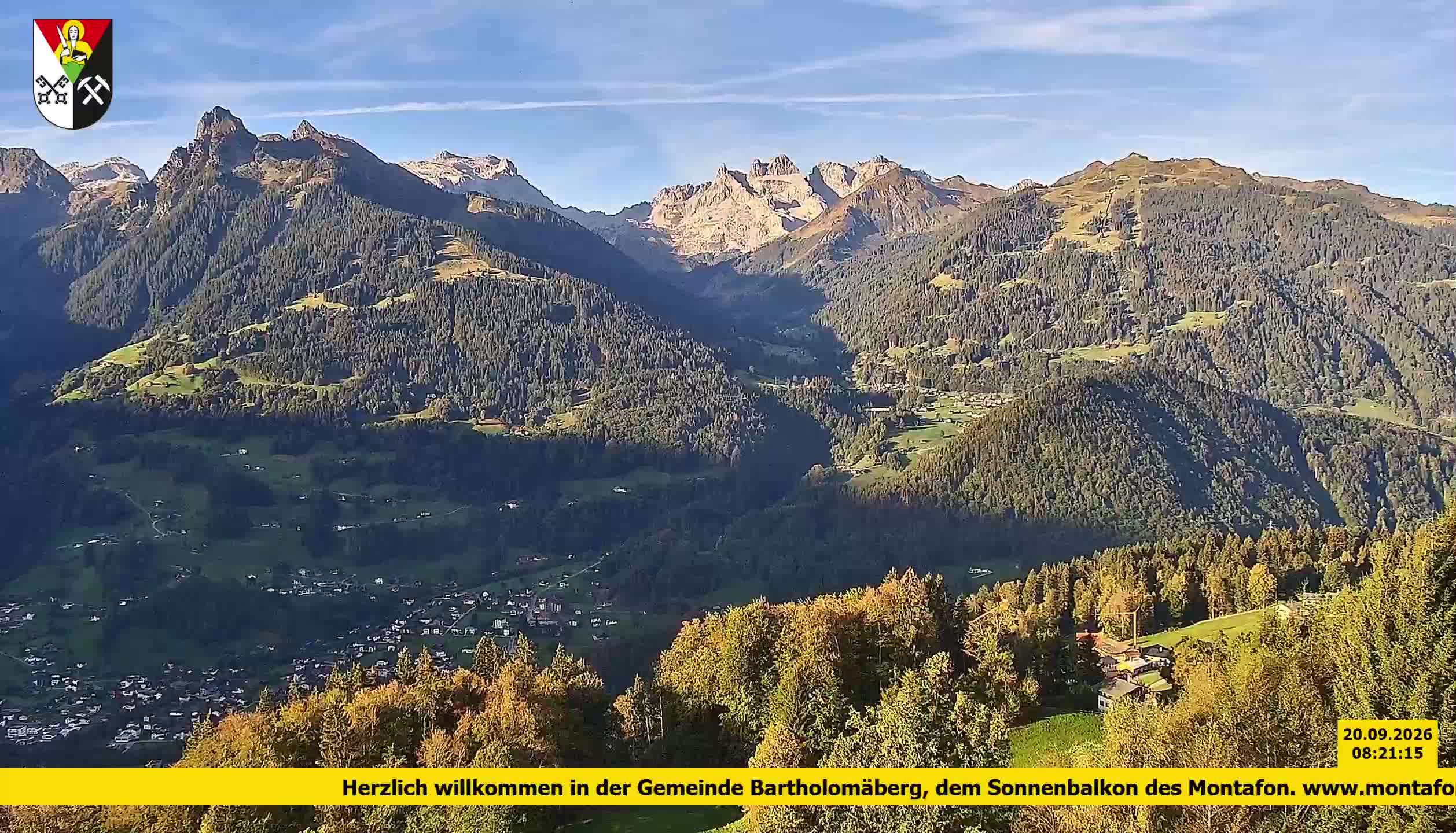 Bartholomäberg | Blick auf Schruns