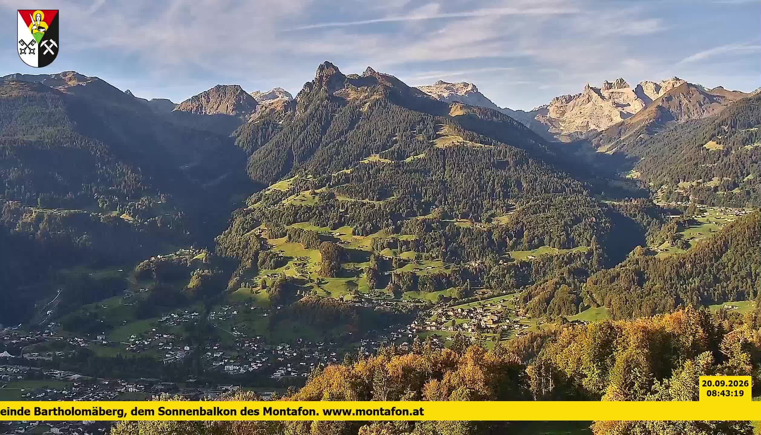 Bartholomäberg | Blick auf Schruns