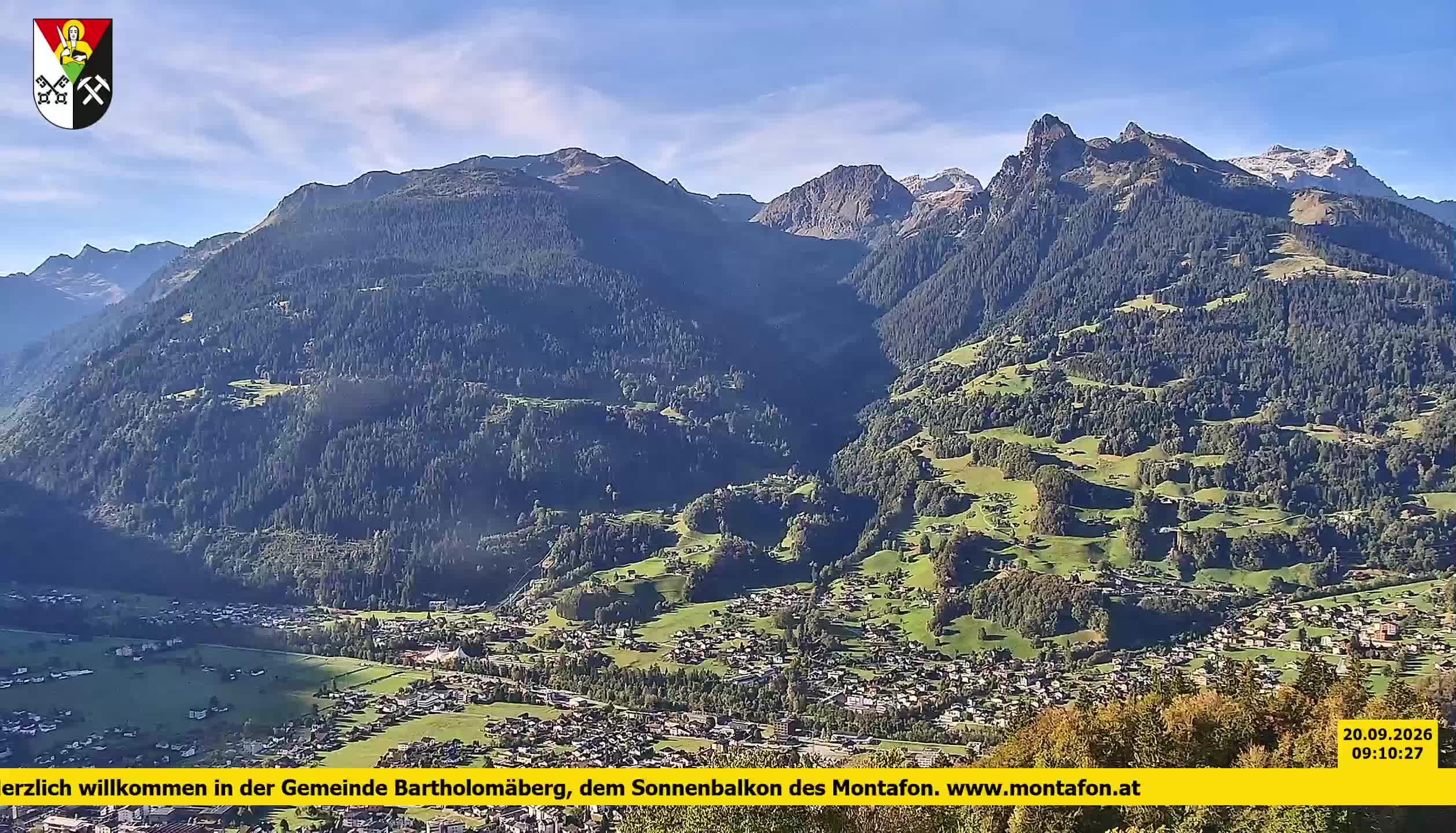 Bartholomäberg | Blick auf Schruns