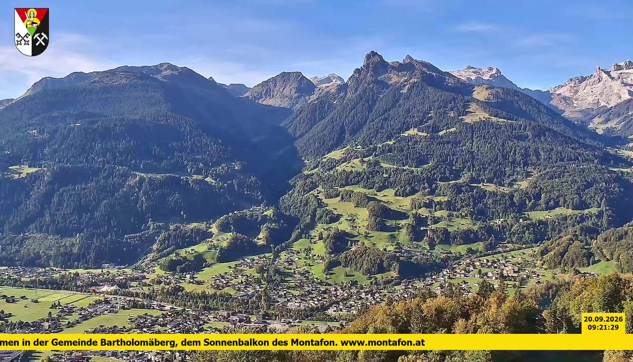 Bartholomäberg | Blick auf Schruns