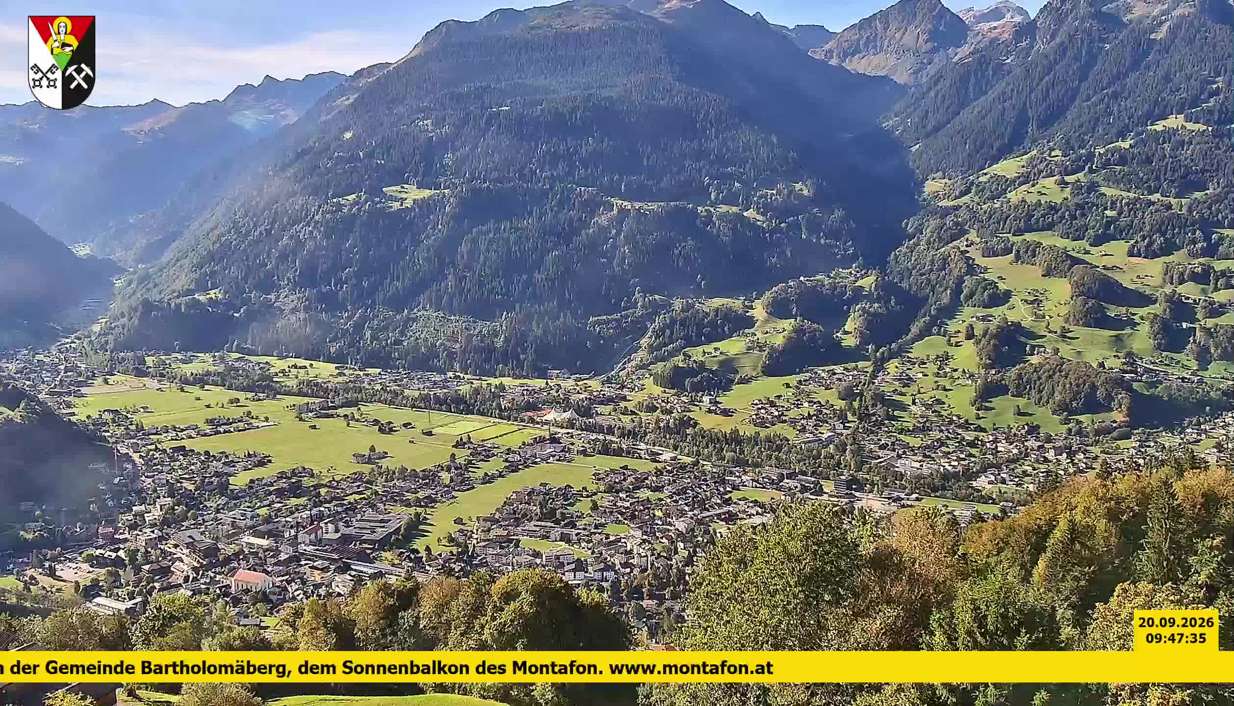 Bartholomäberg | Blick auf Schruns