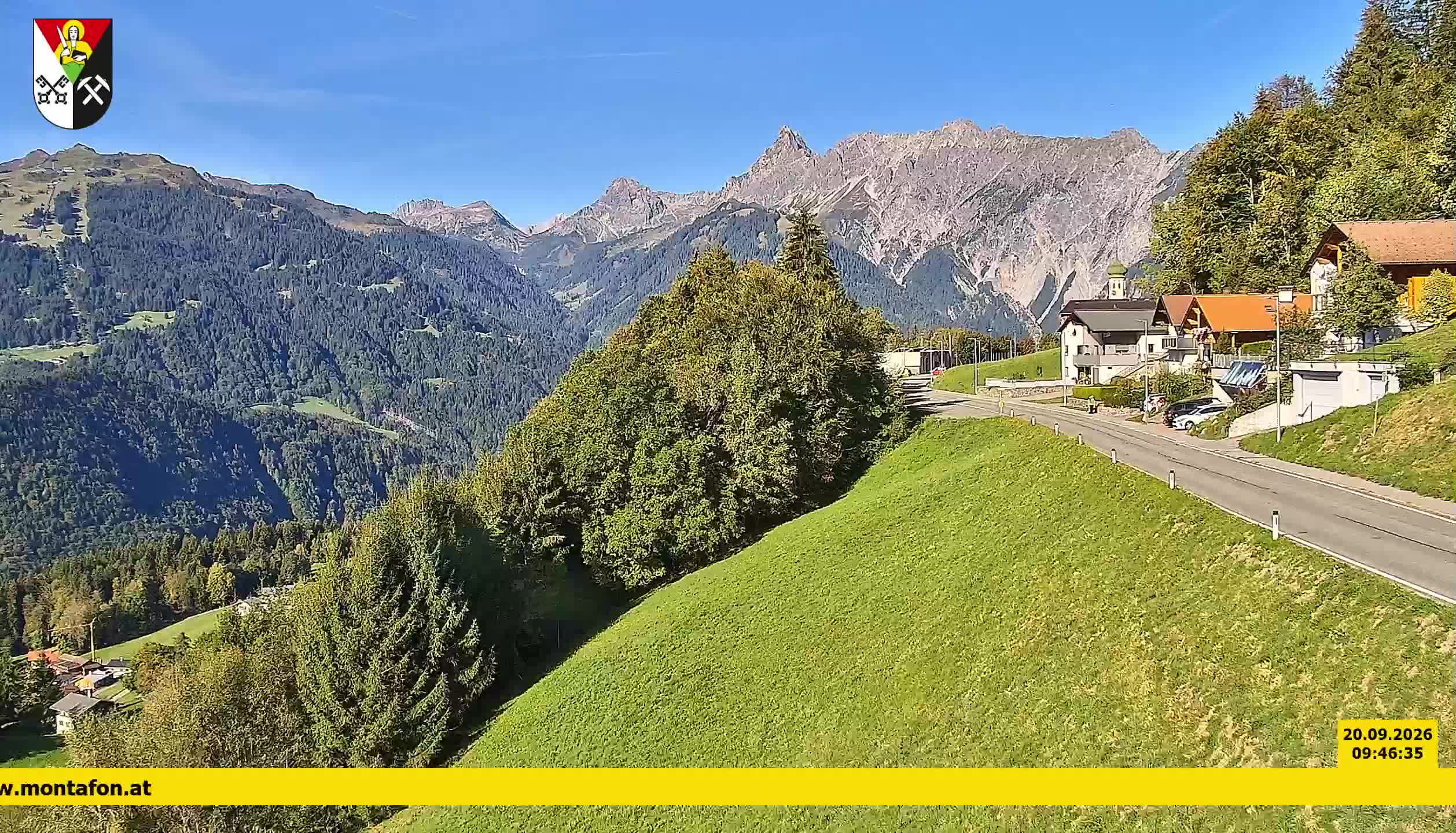 Bartholomäberg | Blick auf Schruns