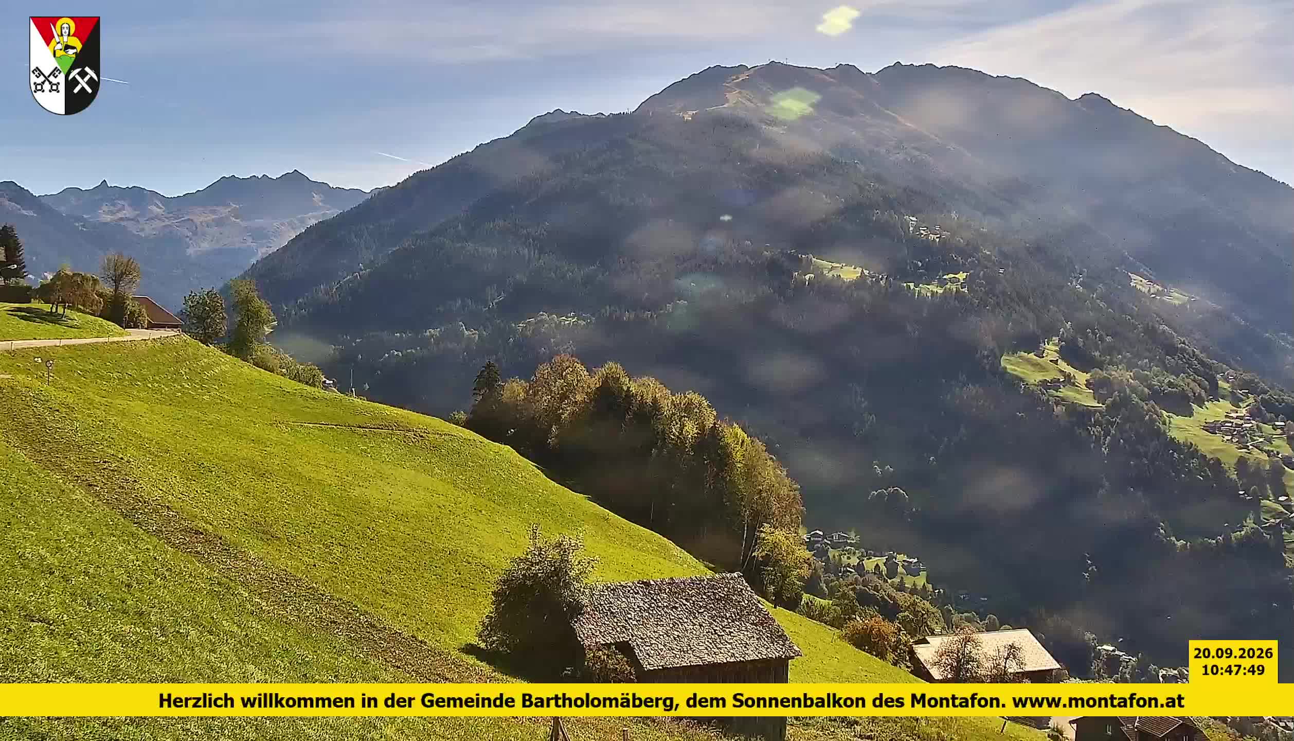 Bartholomäberg | Blick auf Schruns