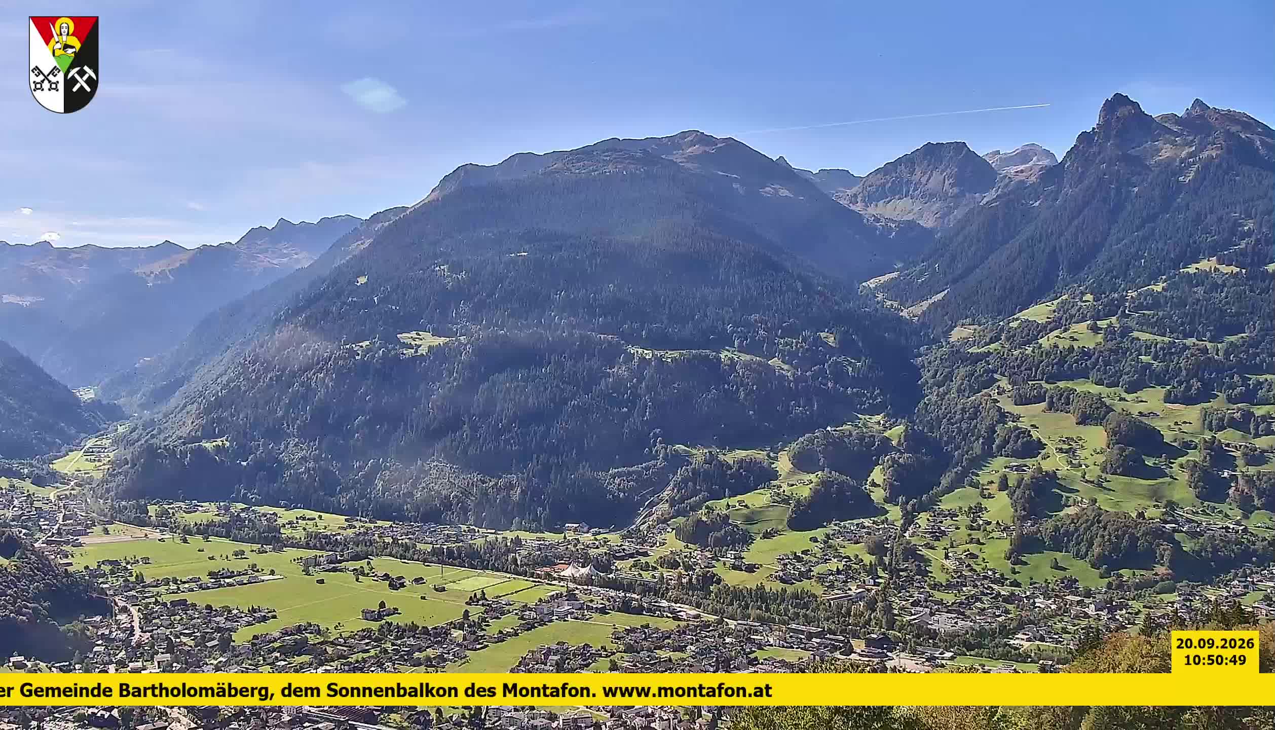 Bartholomäberg | Blick auf Schruns