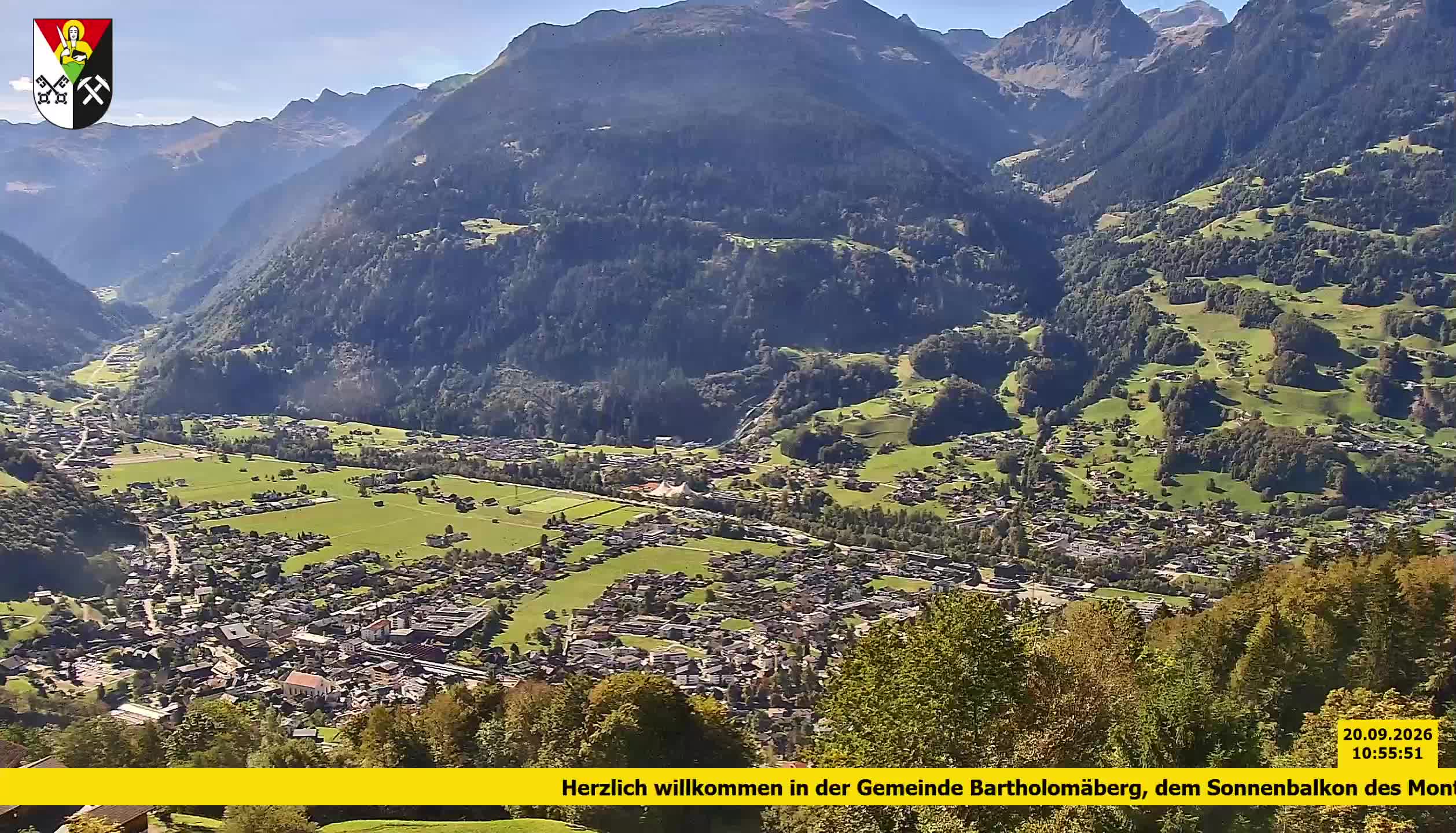 Bartholomäberg | Blick auf Schruns