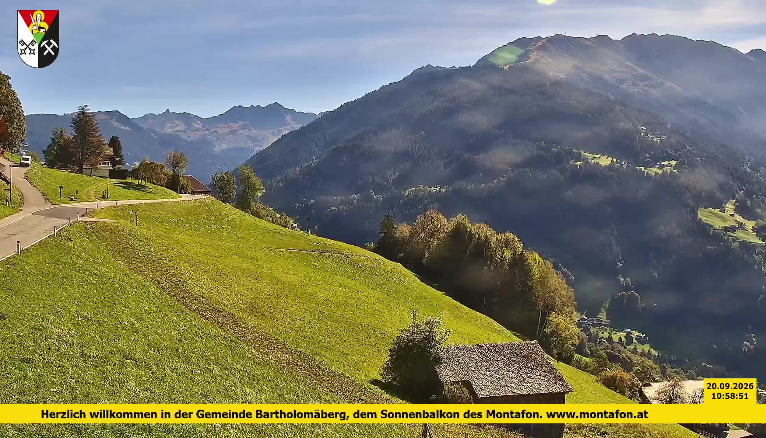 Bartholomäberg | Blick auf Schruns