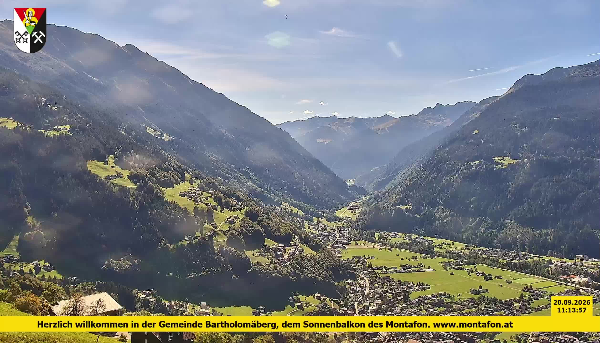 Bartholomäberg | Blick auf Schruns