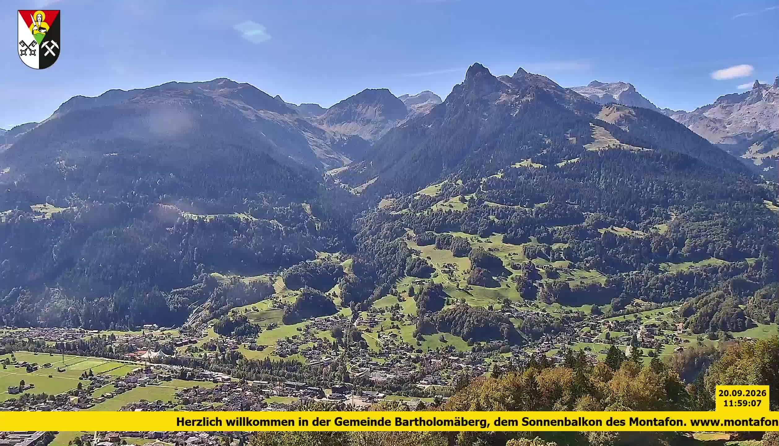 Bartholomäberg | Blick auf Schruns