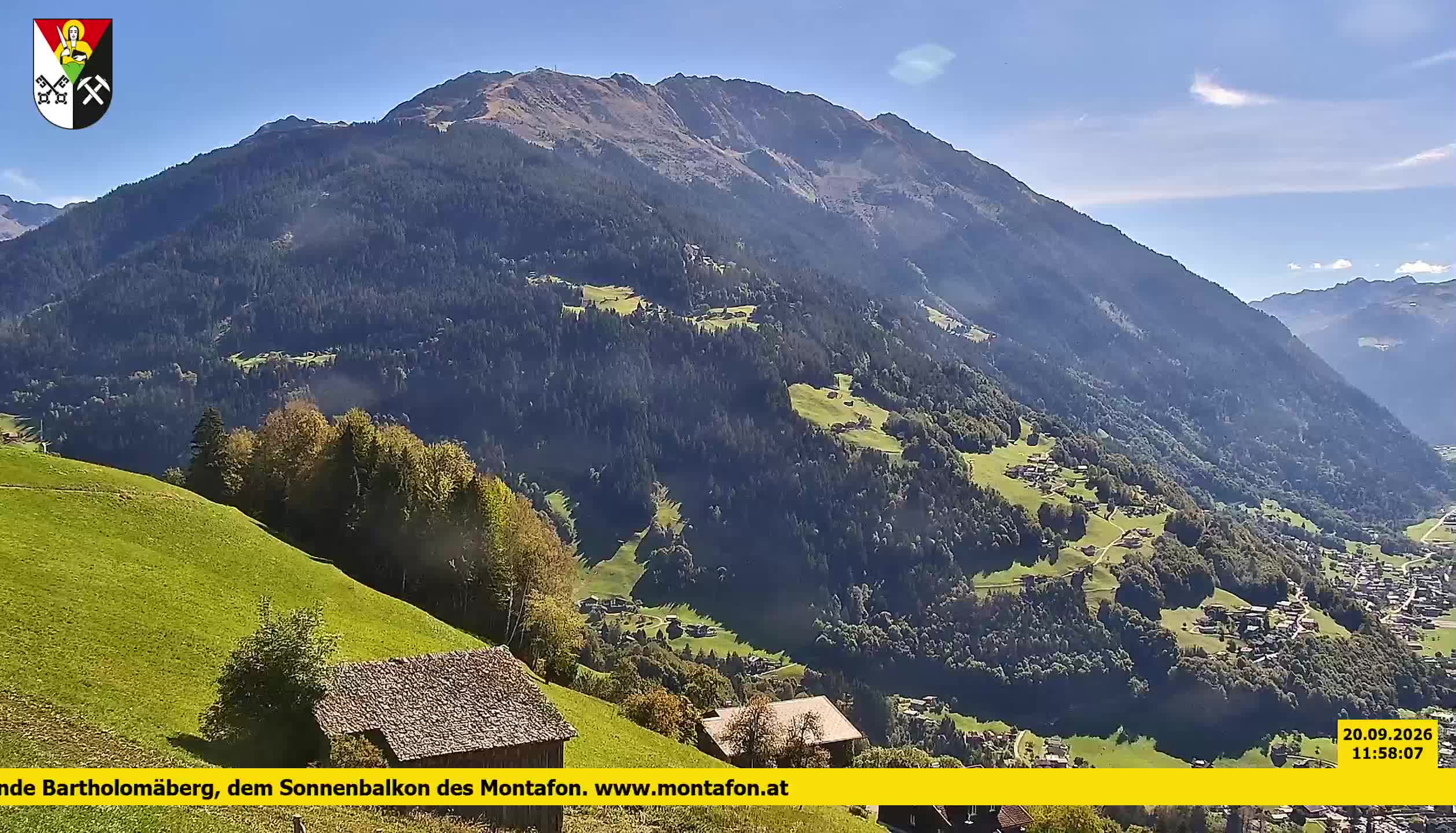 Bartholomäberg | Blick auf Schruns