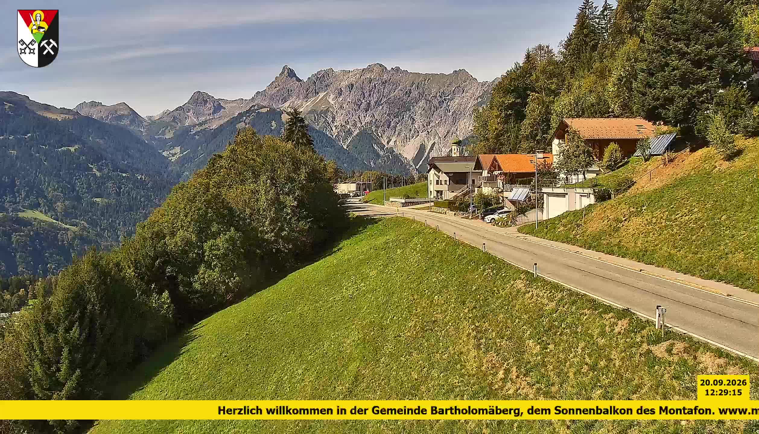 Bartholomäberg | Blick auf Schruns