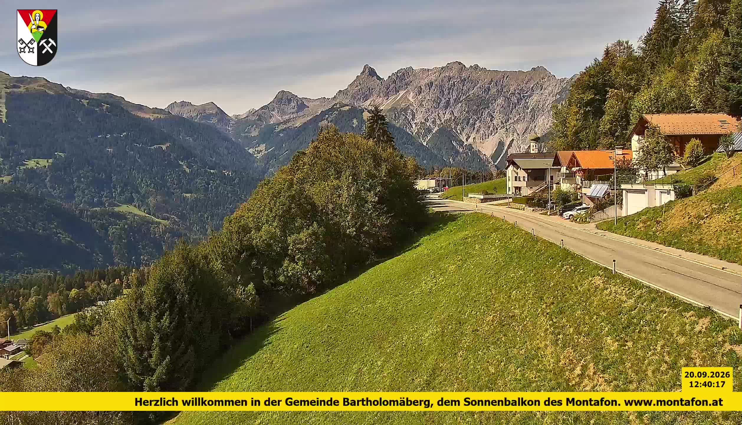 Bartholomäberg | Blick auf Schruns