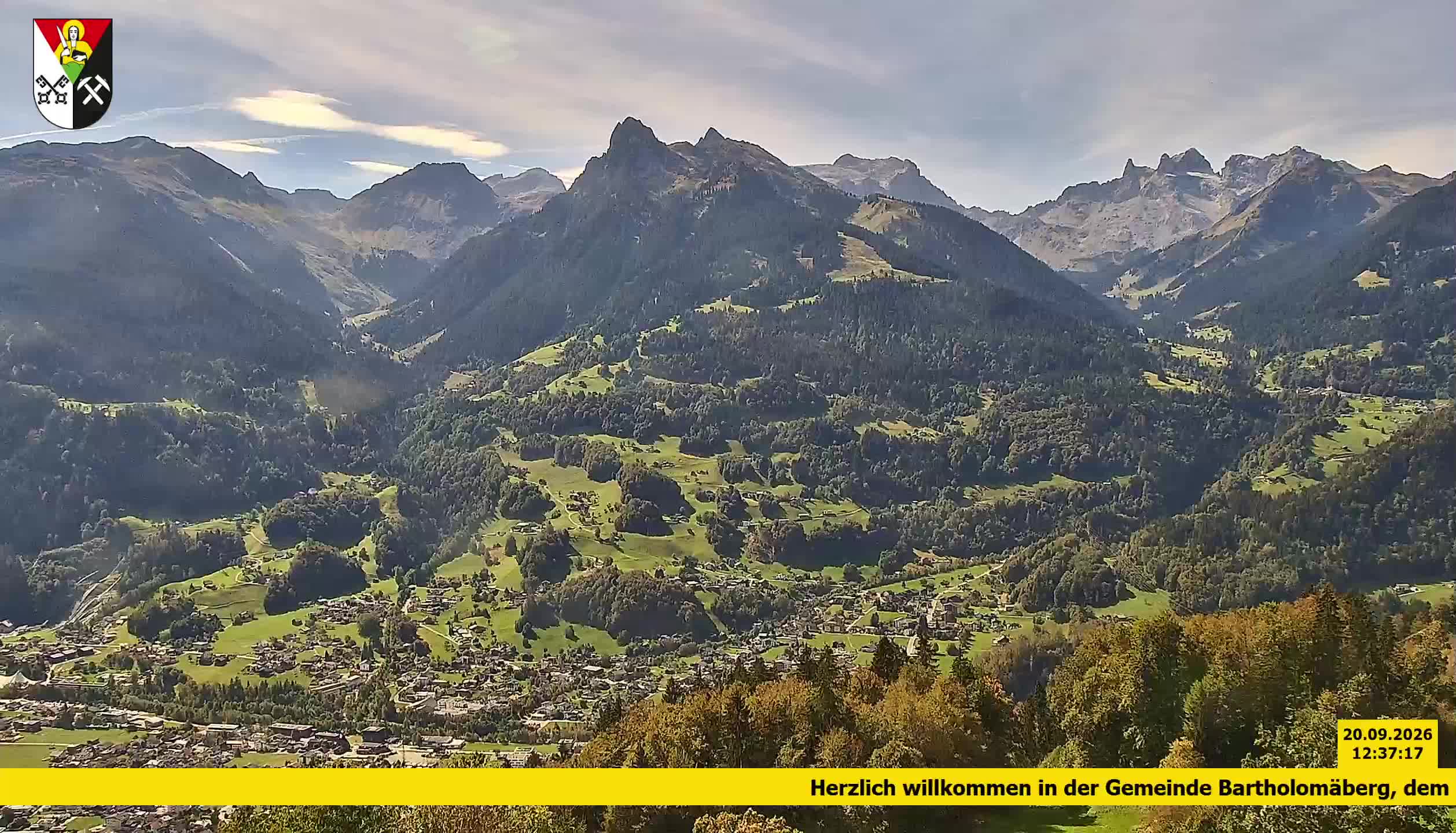 Bartholomäberg | Blick auf Schruns