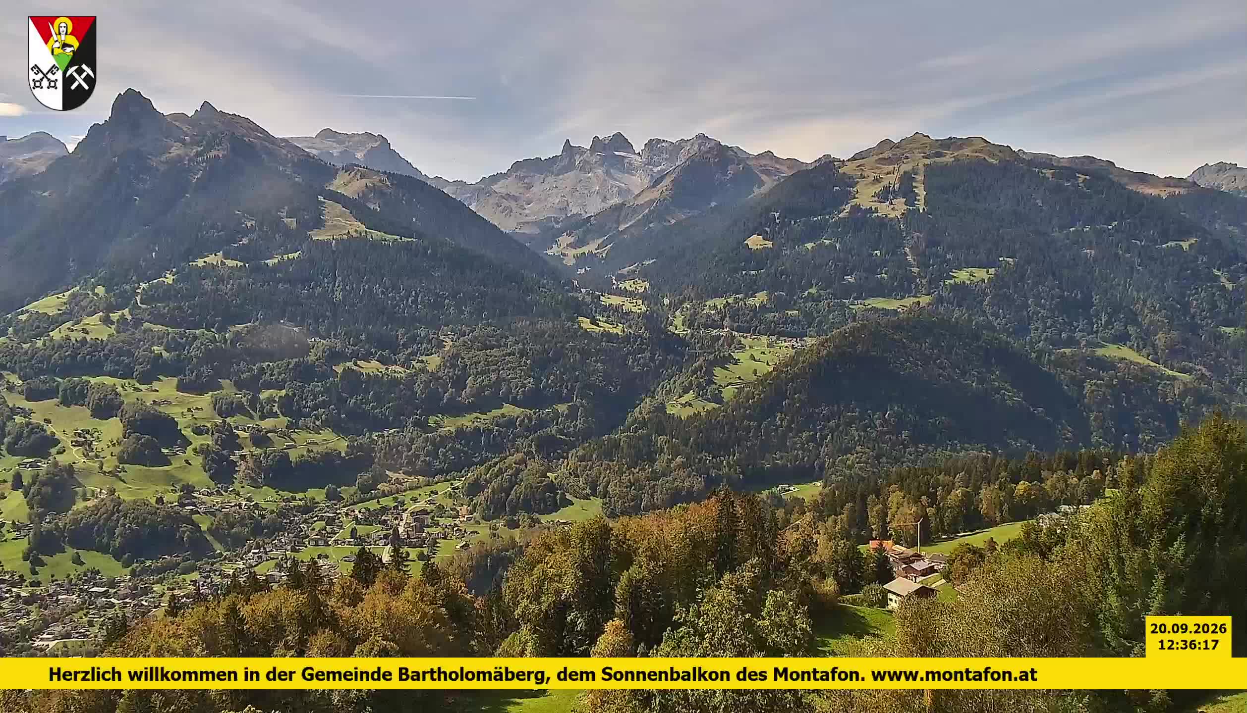 Bartholomäberg | Blick auf Schruns
