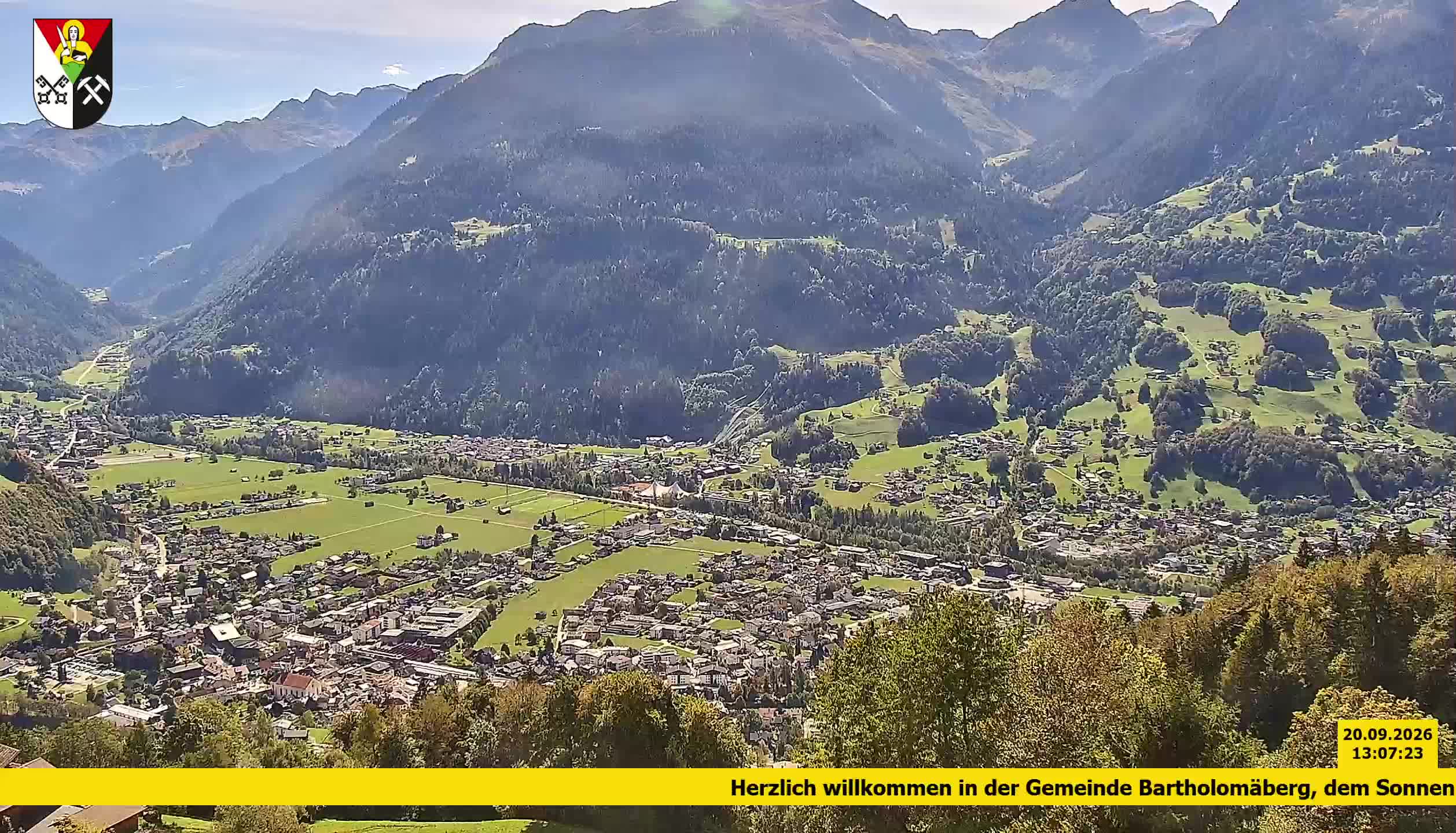 Bartholomäberg | Blick auf Schruns