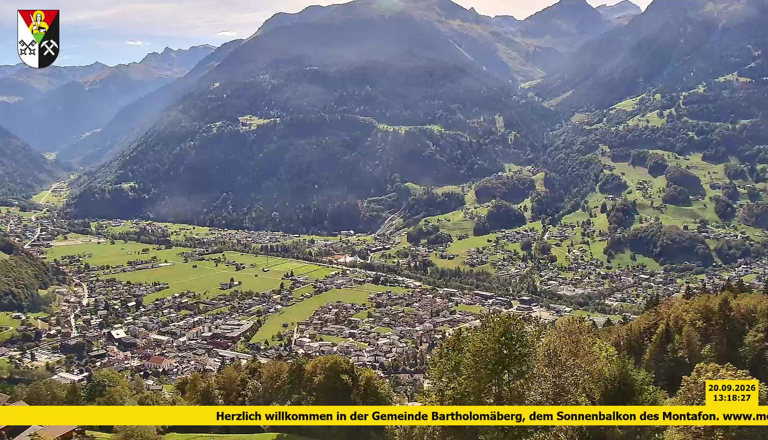 Bartholomäberg | Blick auf Schruns