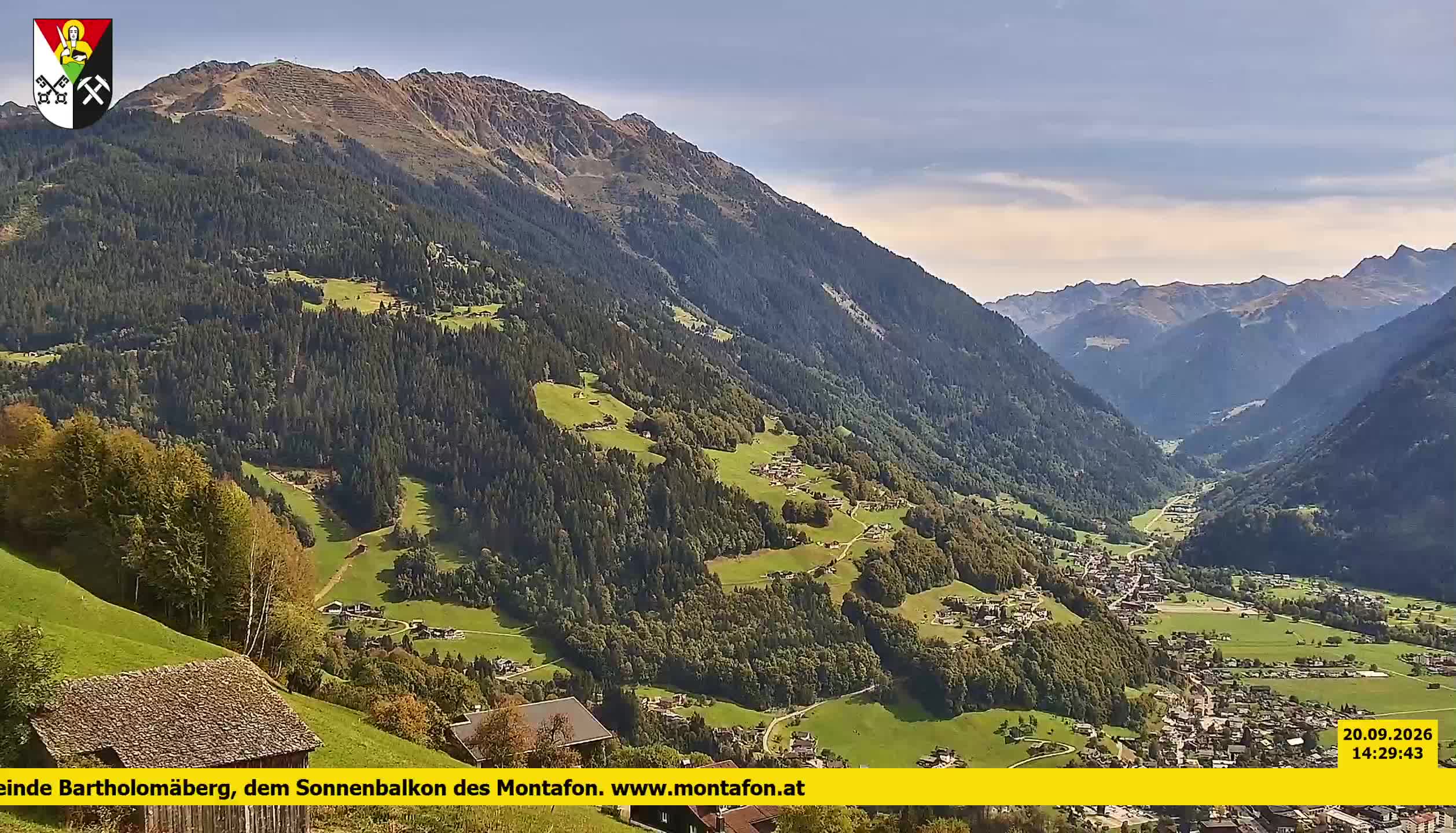 Bartholomäberg | Blick auf Schruns