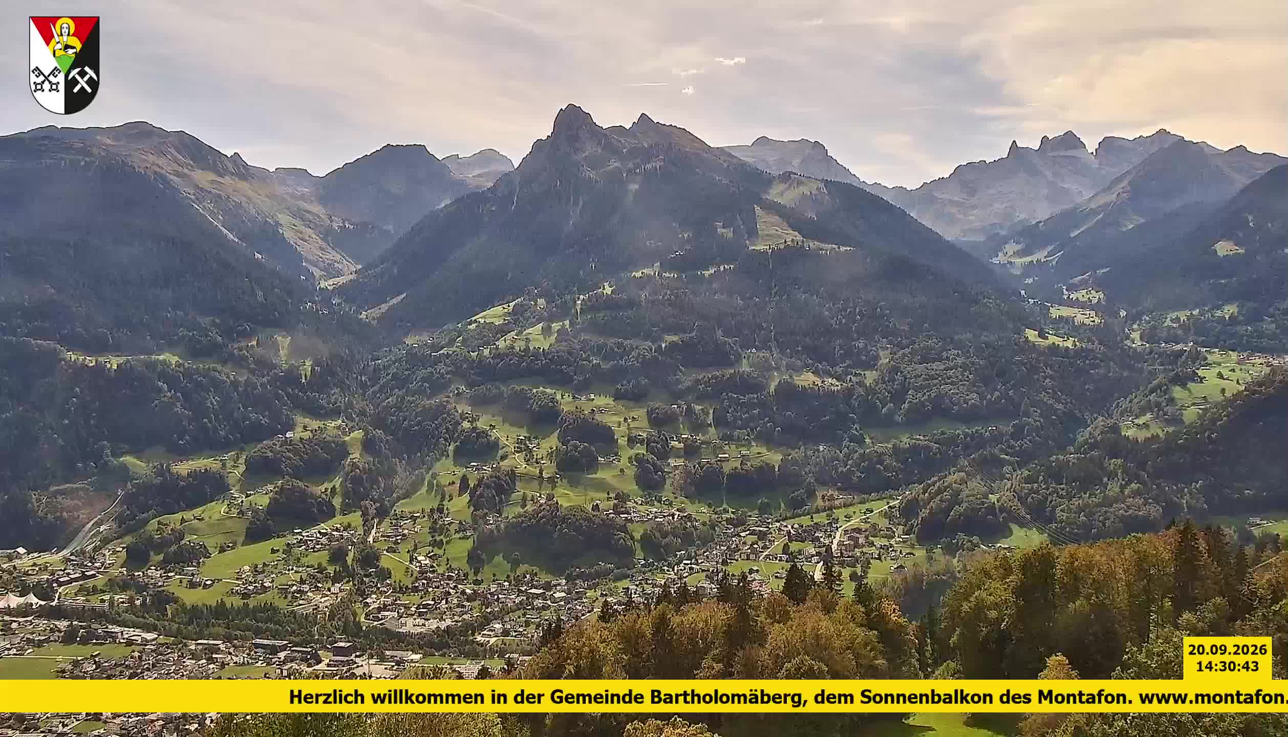 Bartholomäberg | Blick auf Schruns