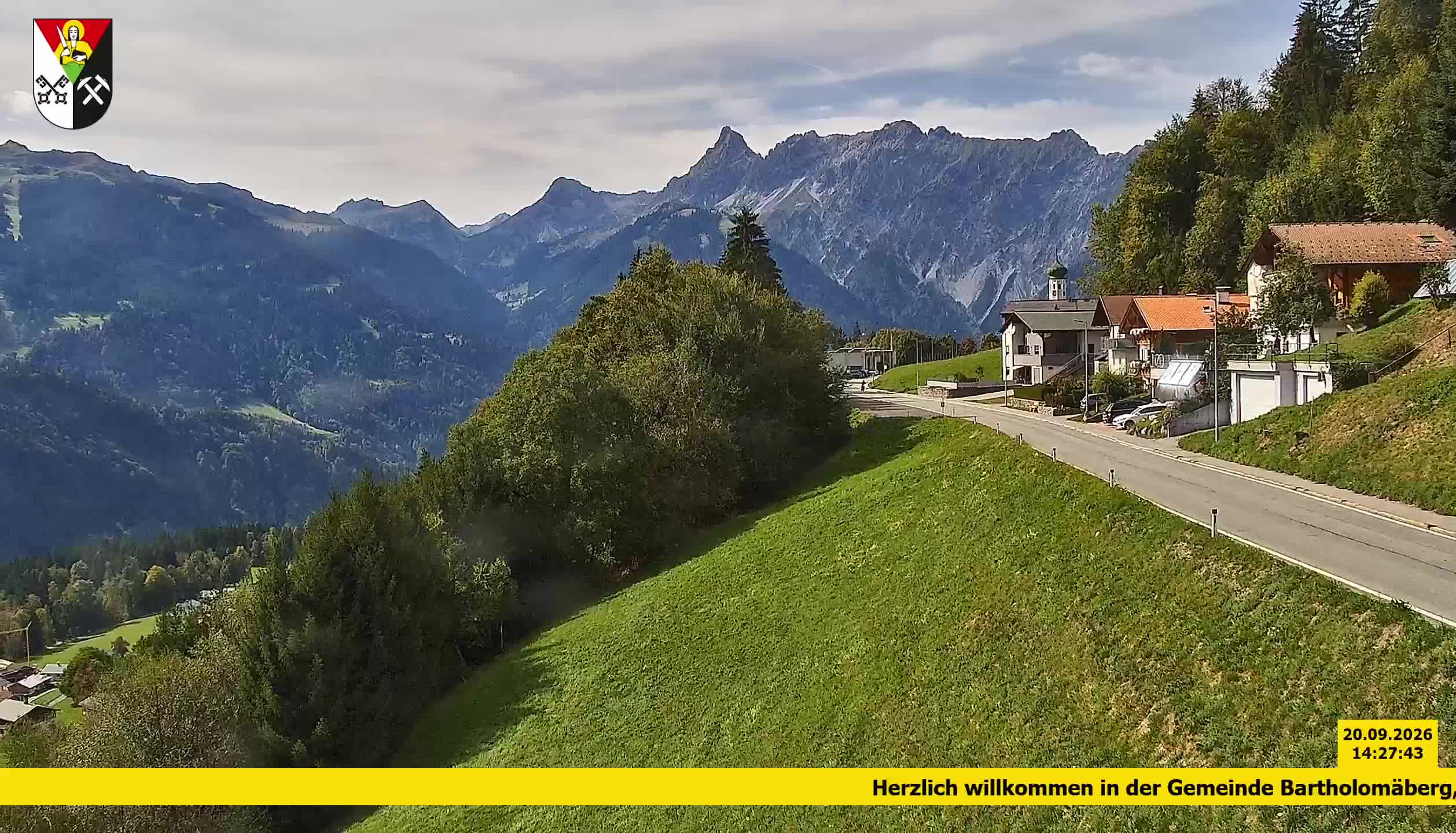Bartholomäberg | Blick auf Schruns