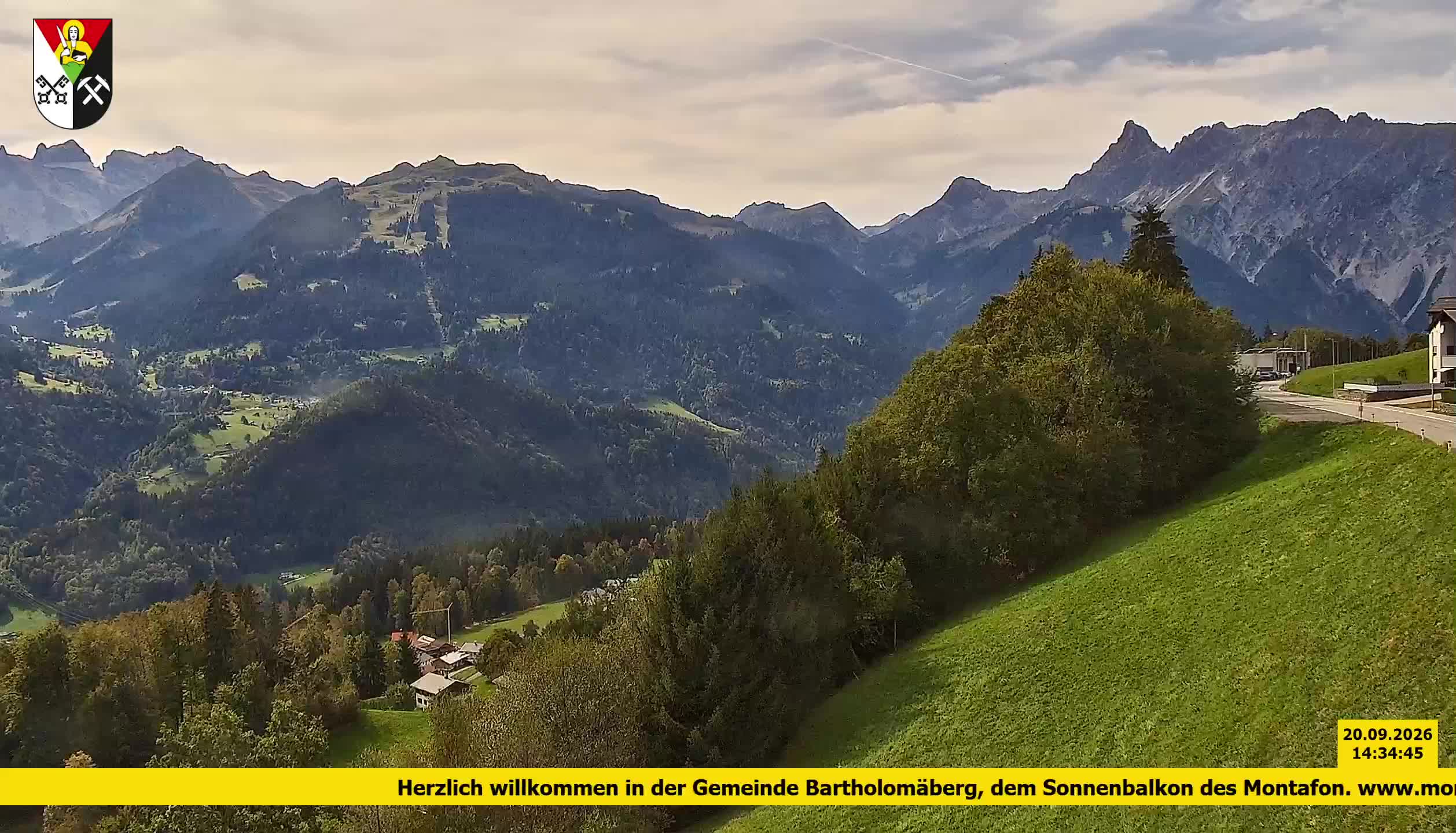 Bartholomäberg | Blick auf Schruns