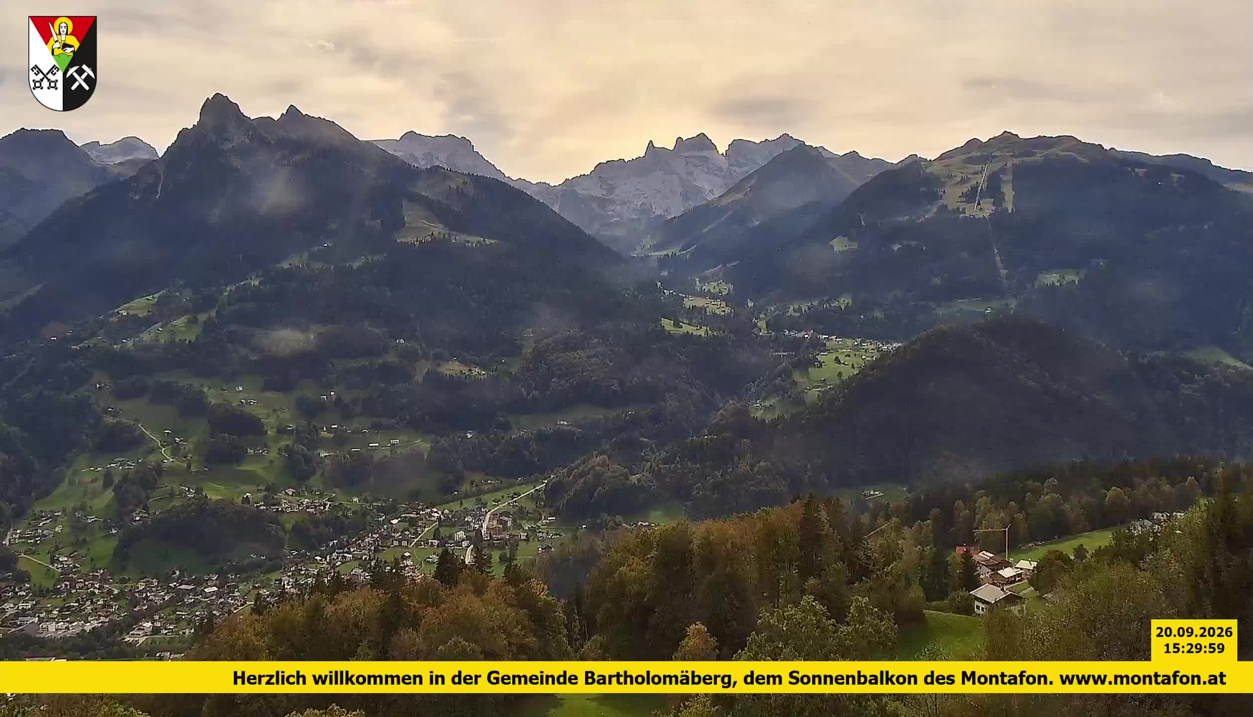 Bartholomäberg | Blick auf Schruns