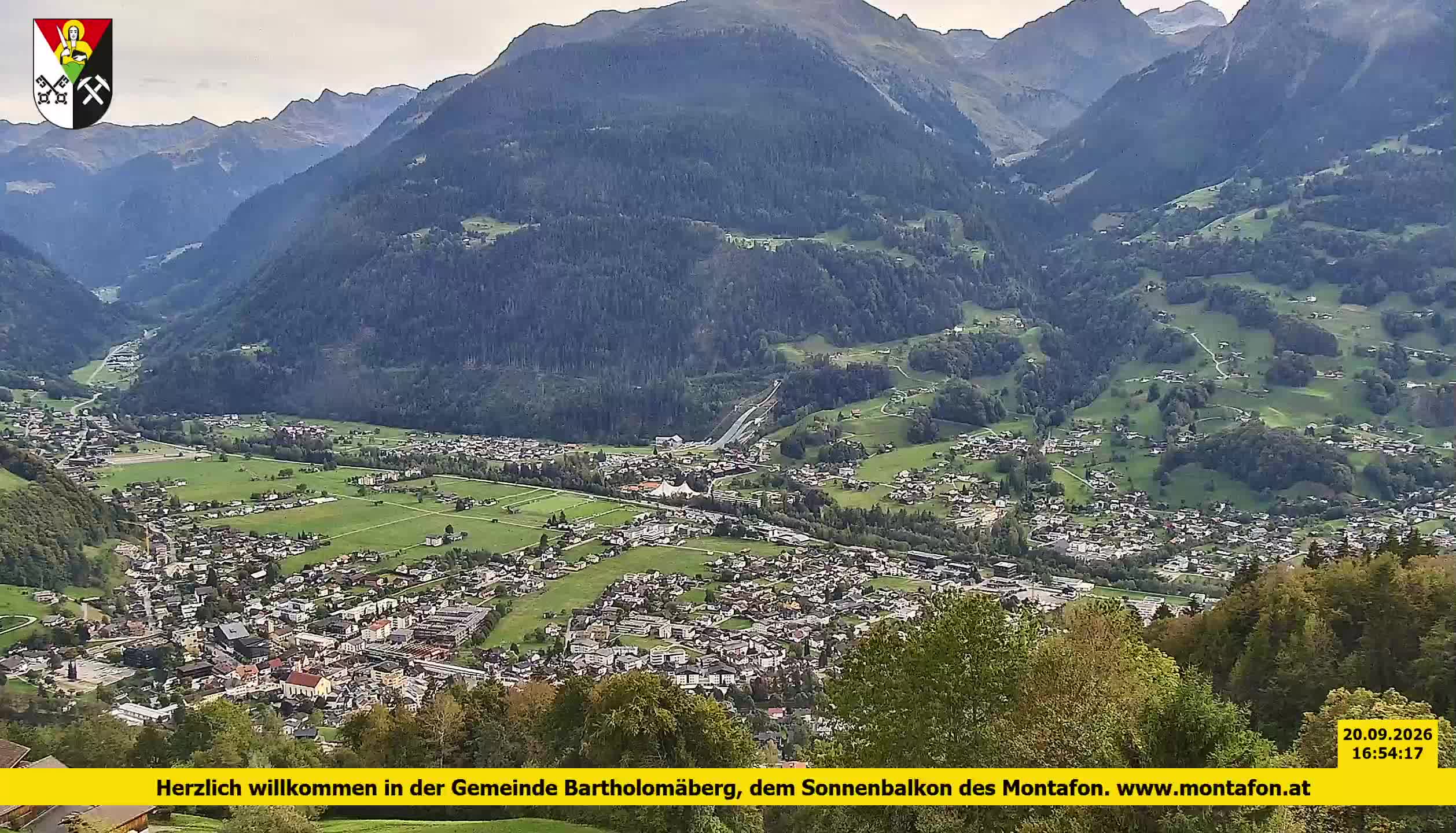 Bartholomäberg | Blick auf Schruns