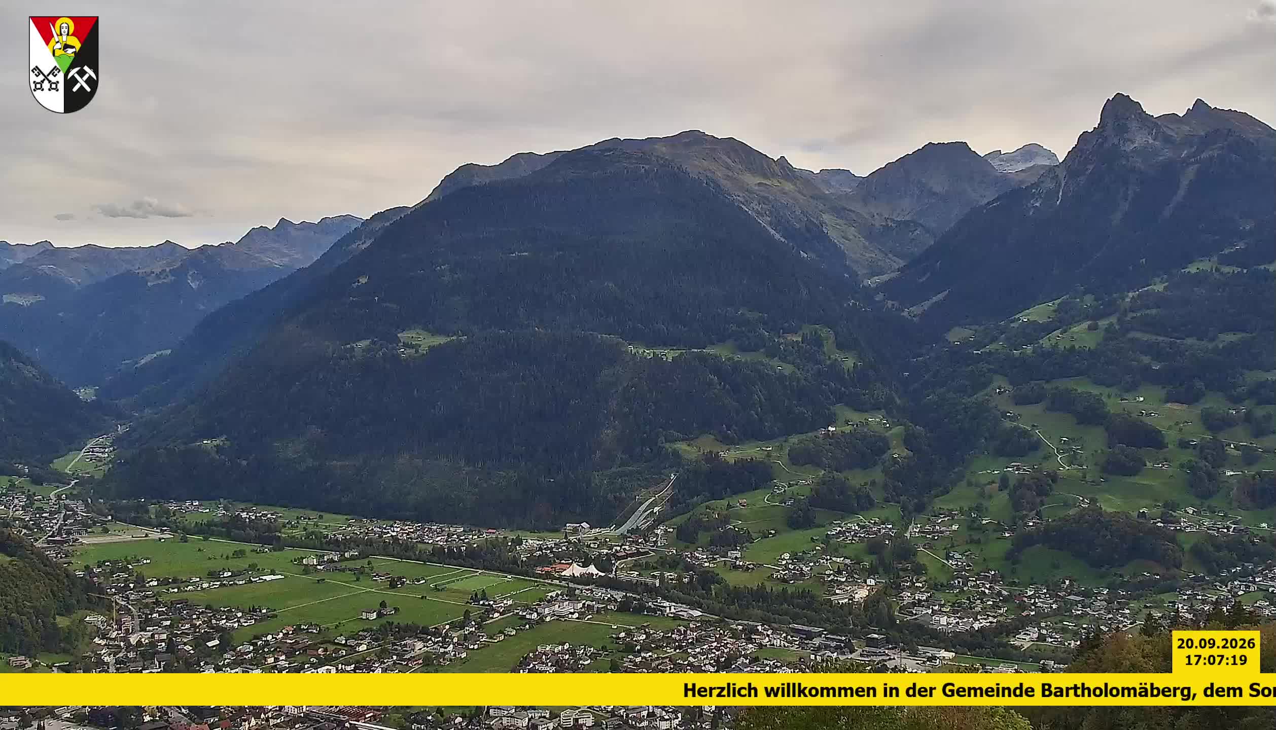 Bartholomäberg | Blick auf Schruns