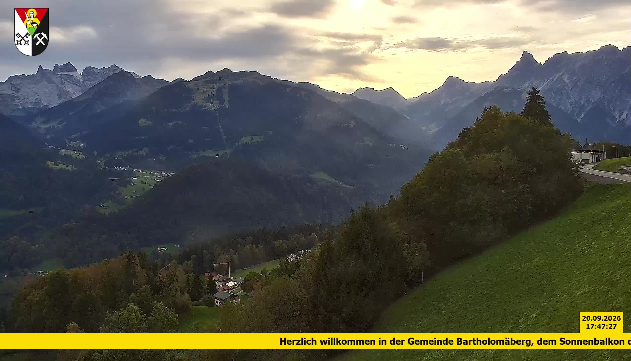 Bartholomäberg | Blick auf Schruns