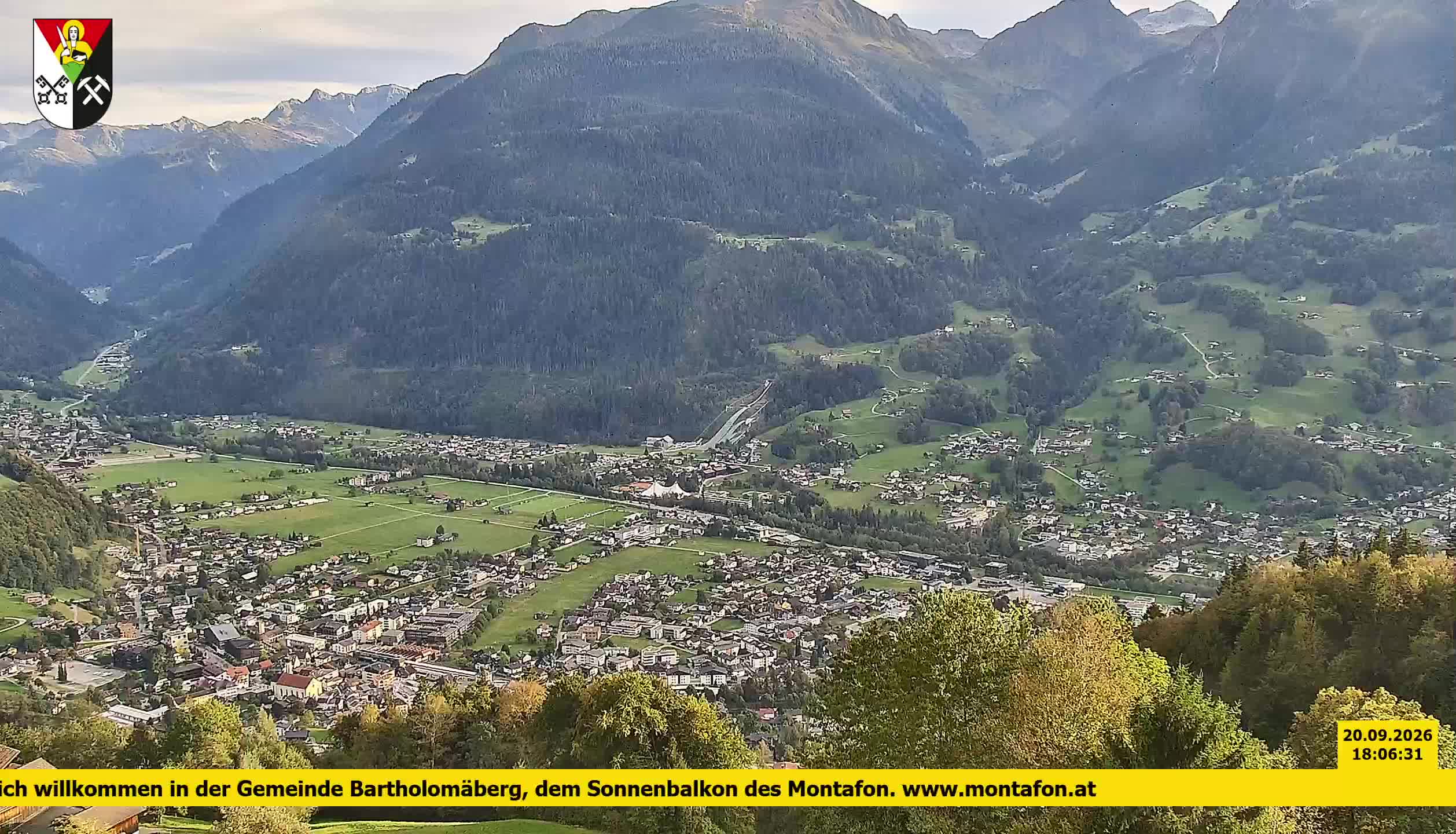 Bartholomäberg | Blick auf Schruns