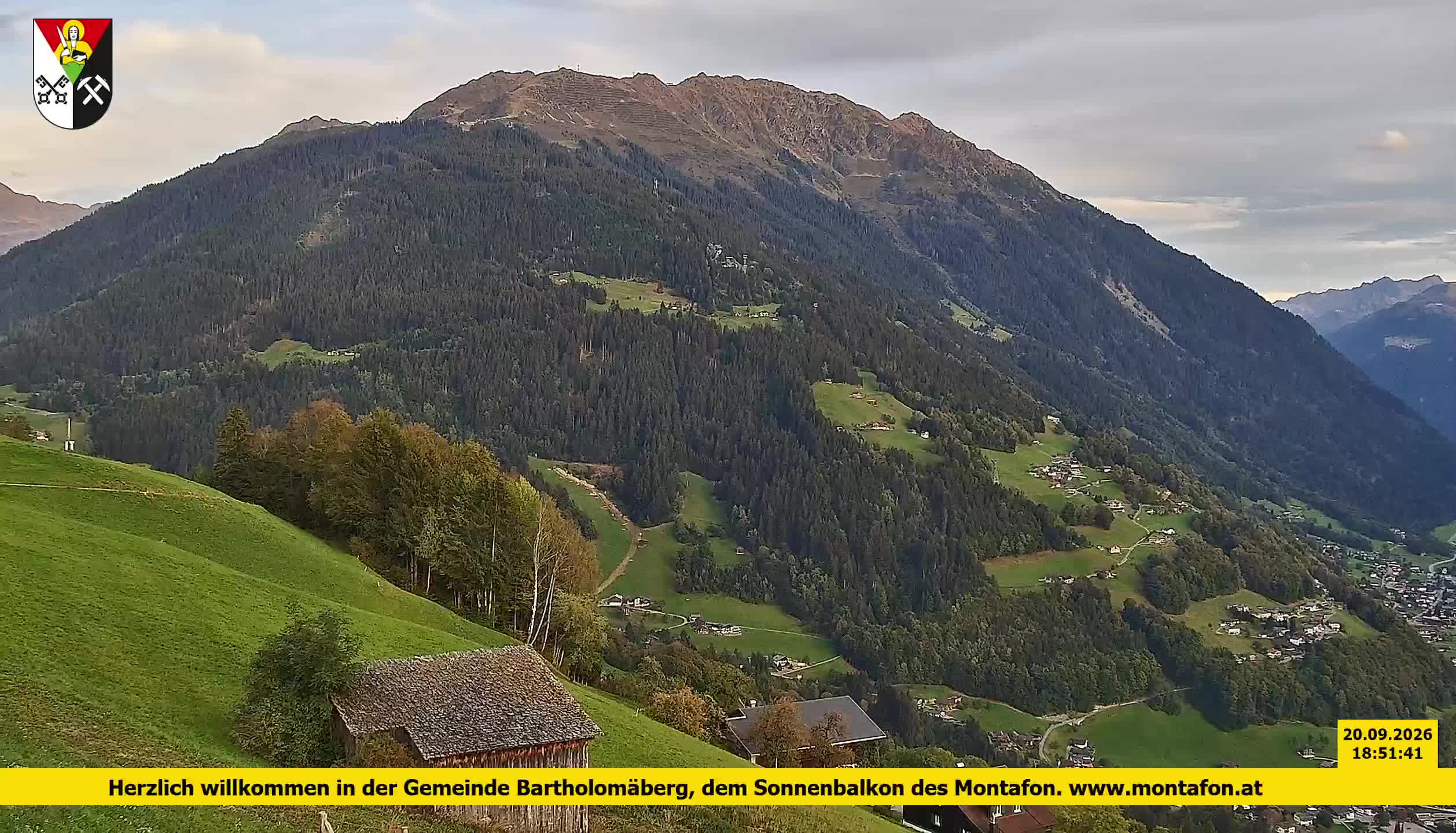 Bartholomäberg | Blick auf Schruns