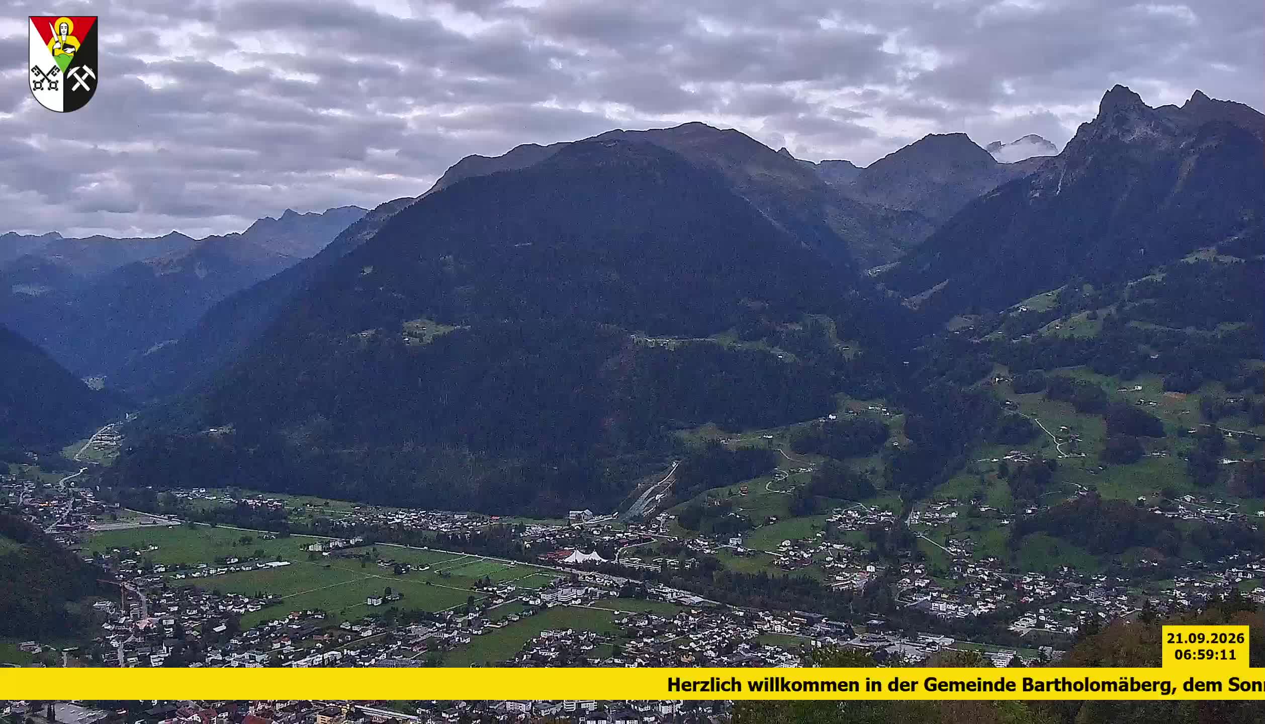 Bartholomäberg | Blick auf Schruns
