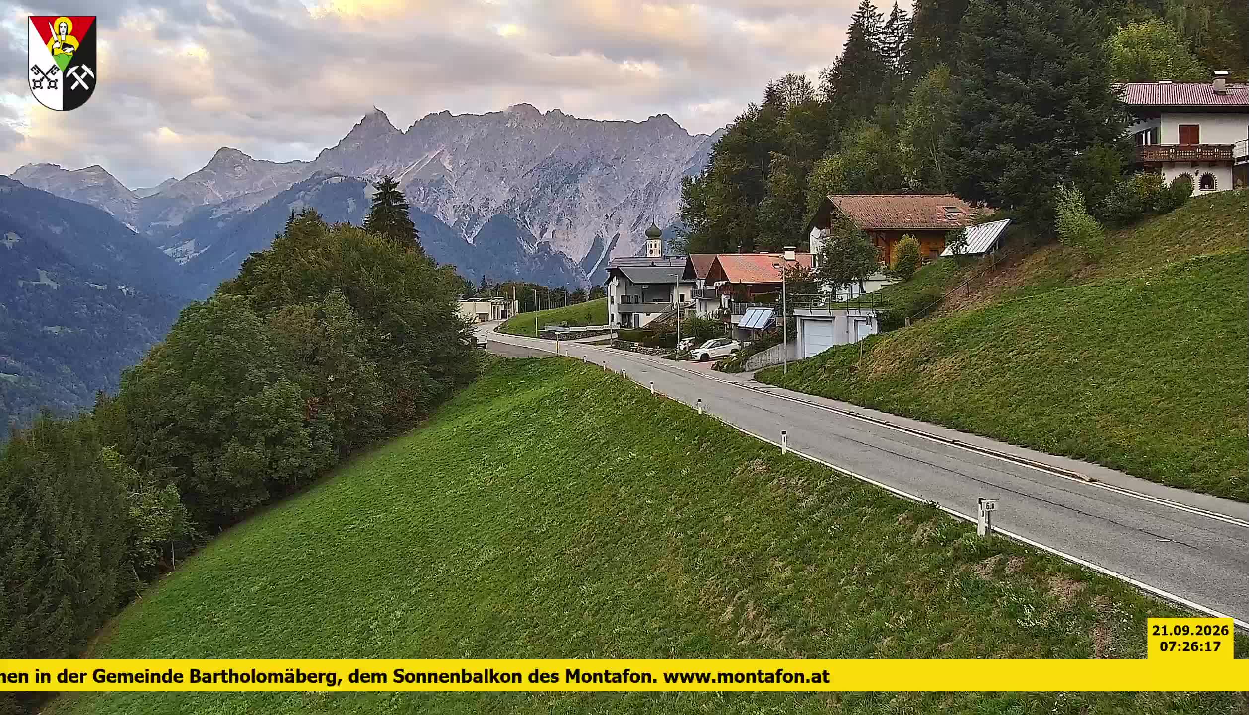 Bartholomäberg | Blick auf Schruns