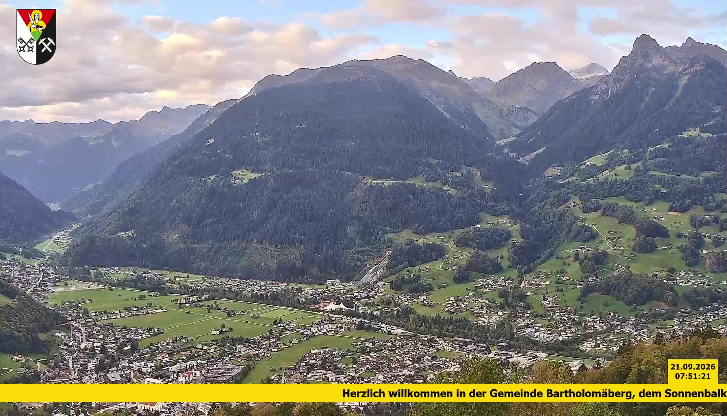 Bartholomäberg | Blick auf Schruns